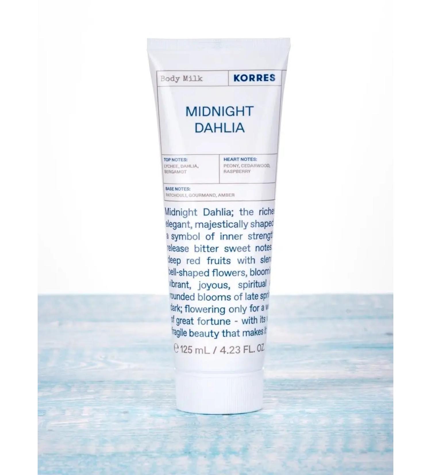 Korres Body milk 'Midnight Damli' 125ml - Buy Online on GoSupps.com