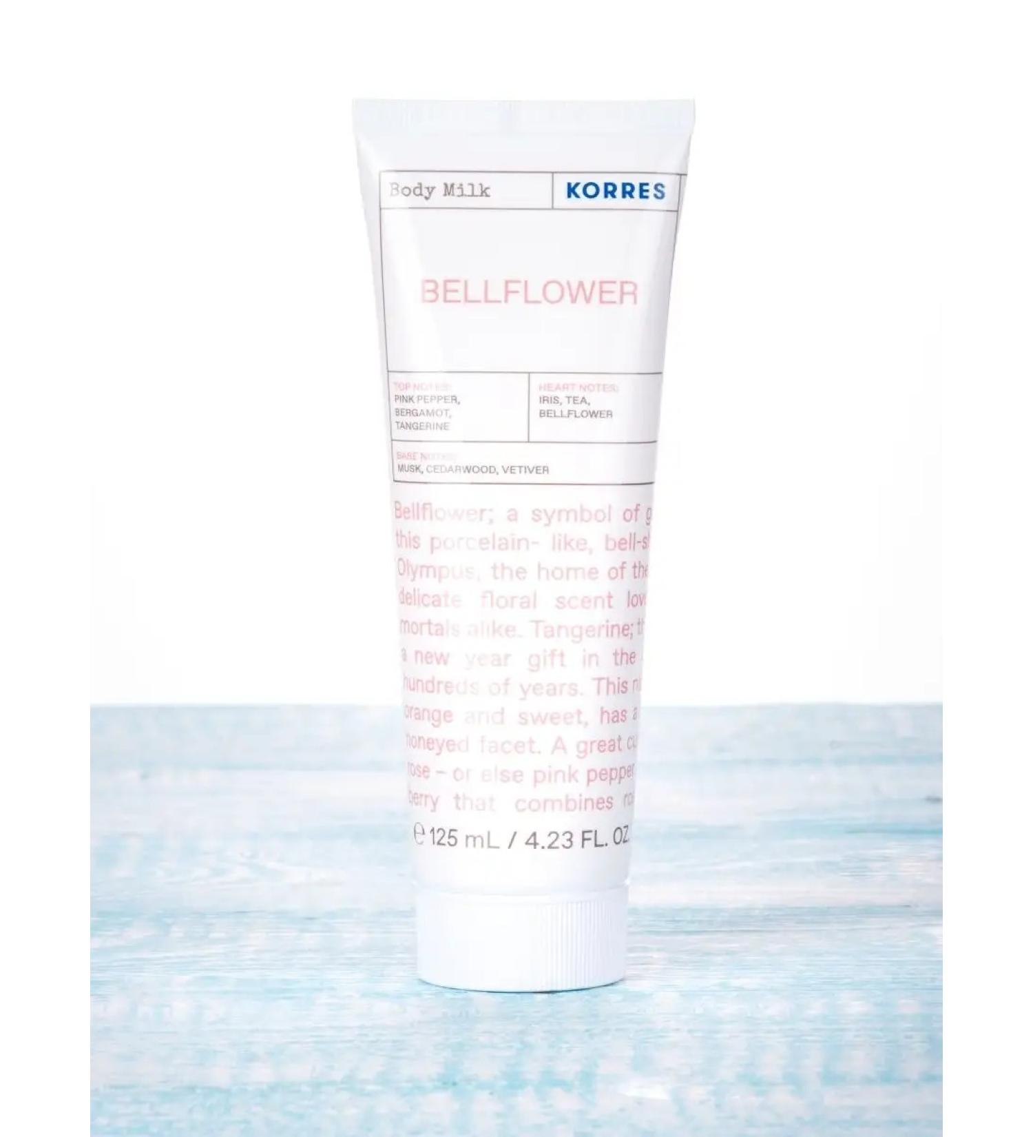 Korres Milk for the body "Bell flower" 125ml - Buy Online on GoSupps.com