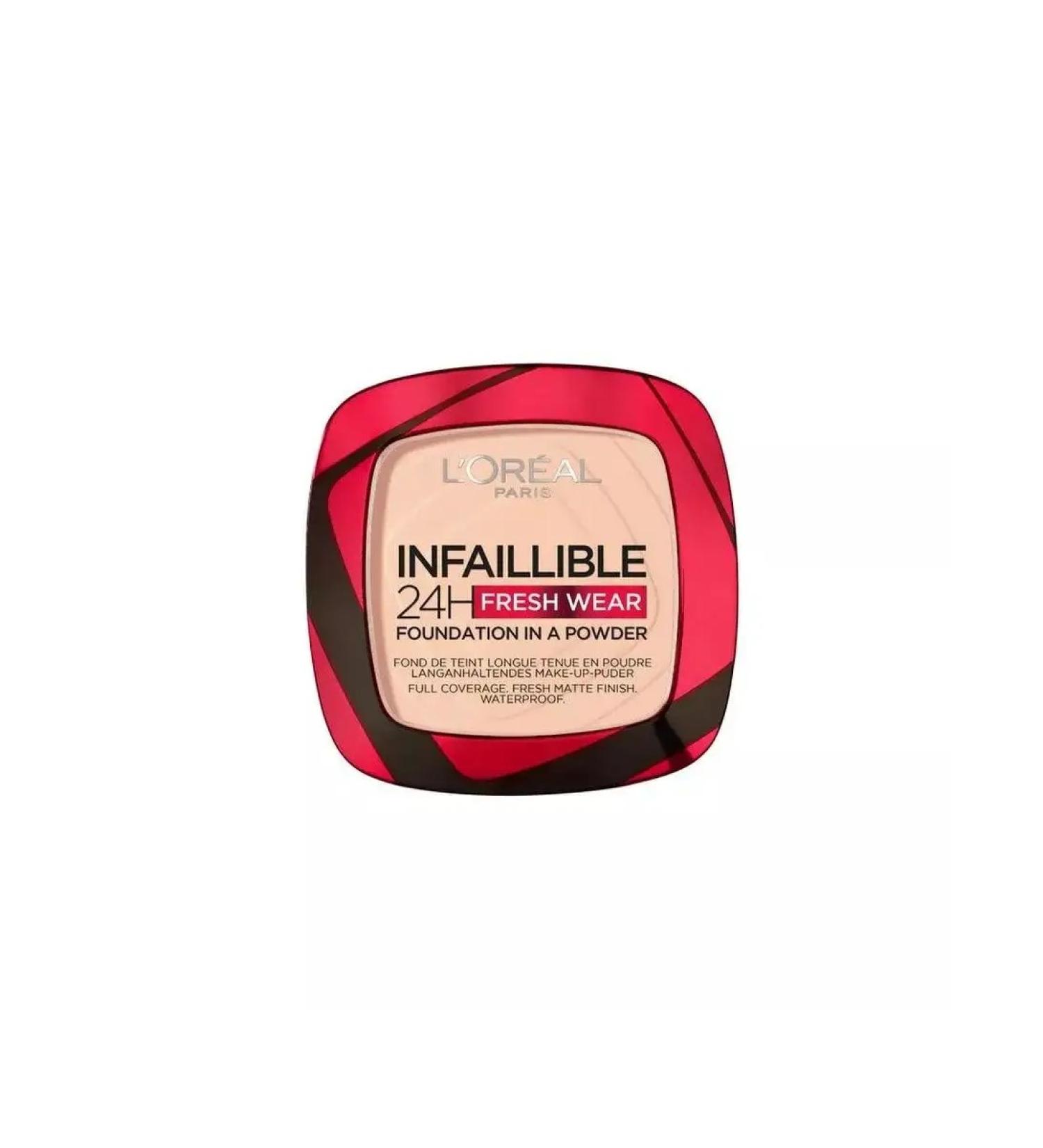 L'Or al Paris Compact powder Infailible 24h Fresh Wear No. 180 - Buy Online on GoSupps.com