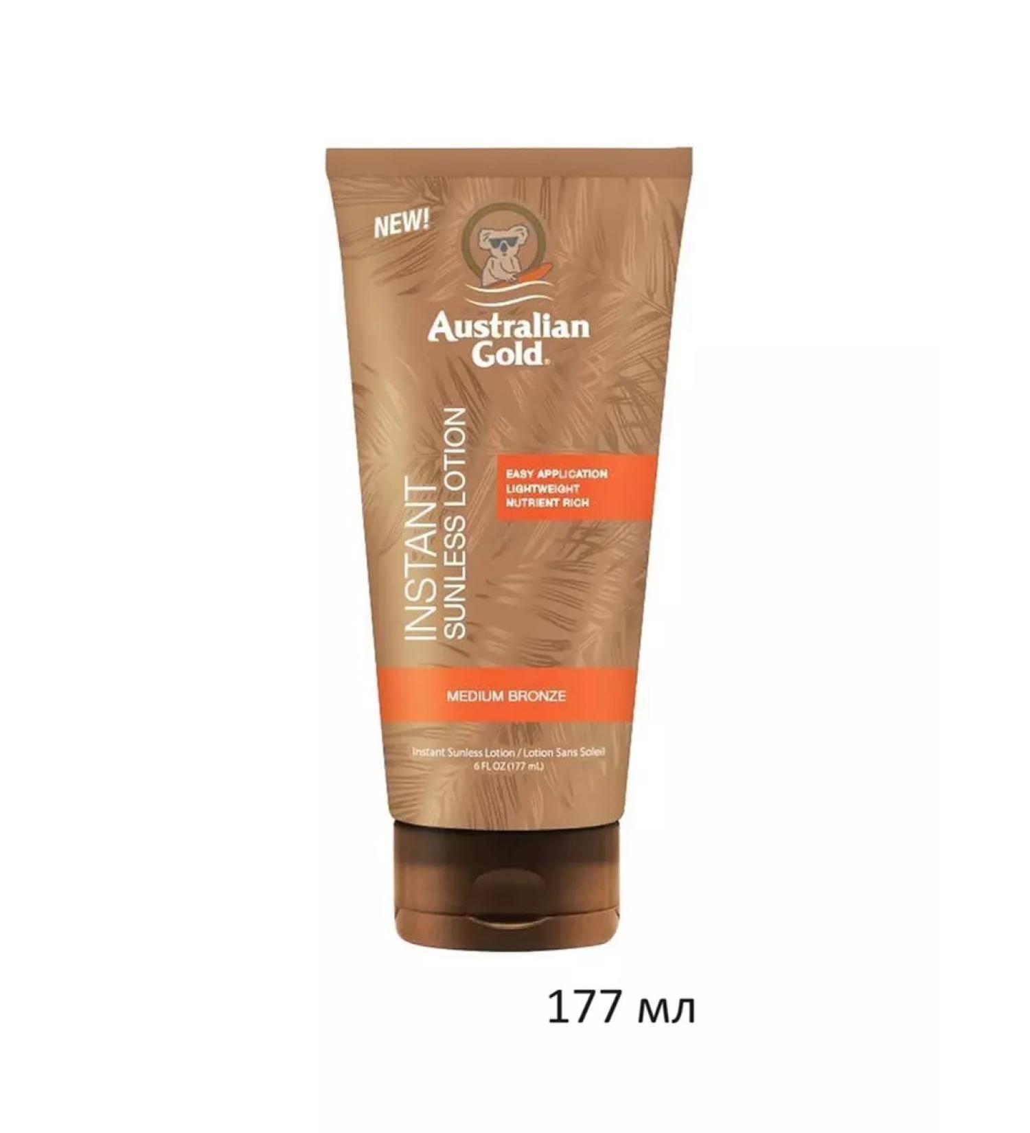 Australian Gold Lotion Autosag Instant Sunless Lotion 177 ml