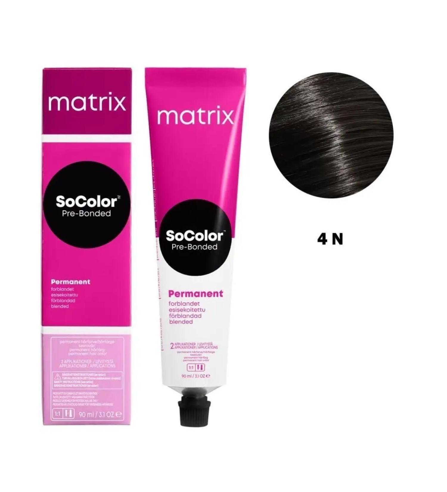 MATRIX Socolor Pre-Bonded 4n Cream