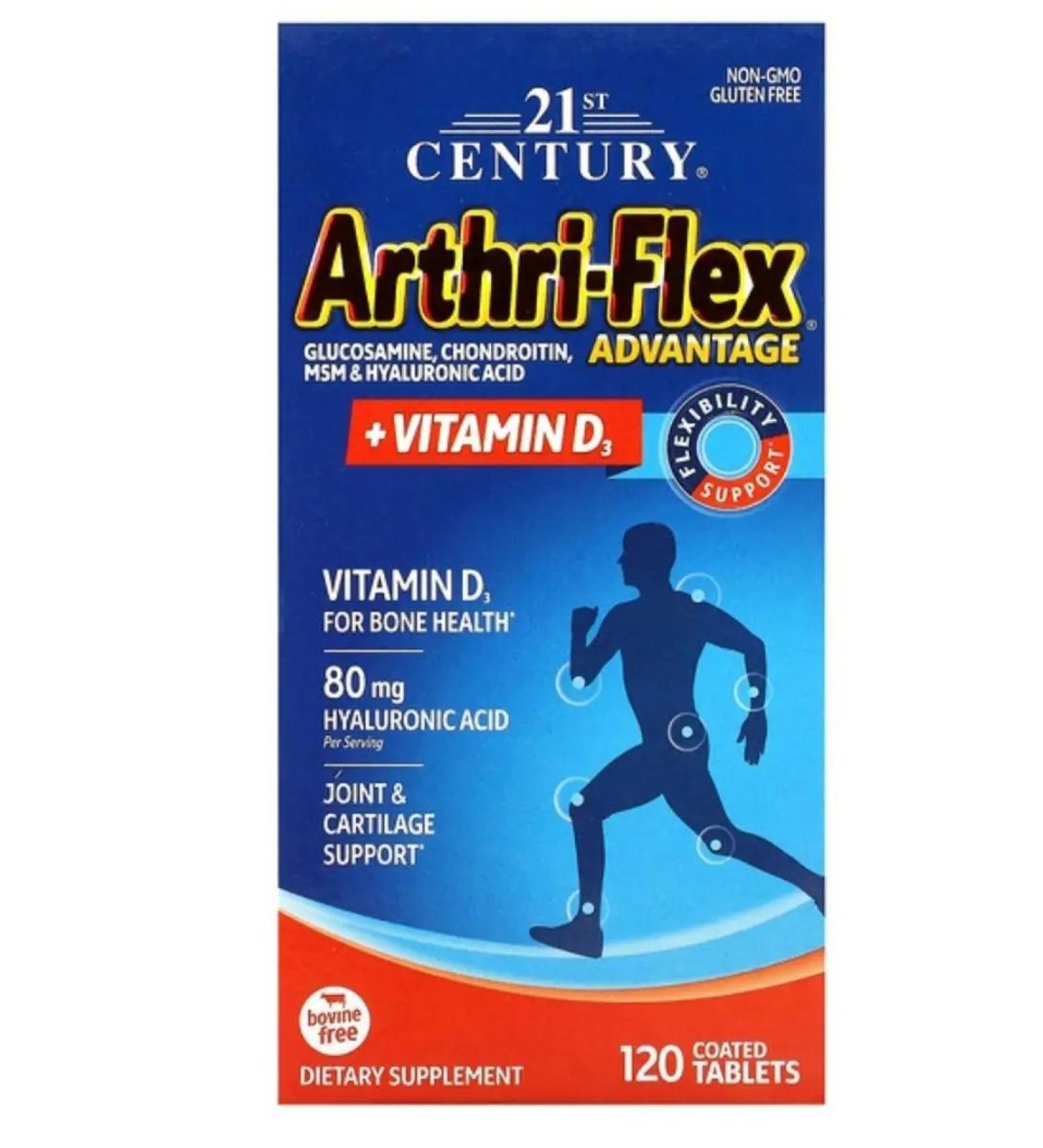 21st Century Glucosamine chondroitin MSM vitamin D3 - Buy Online on GoSupps.com