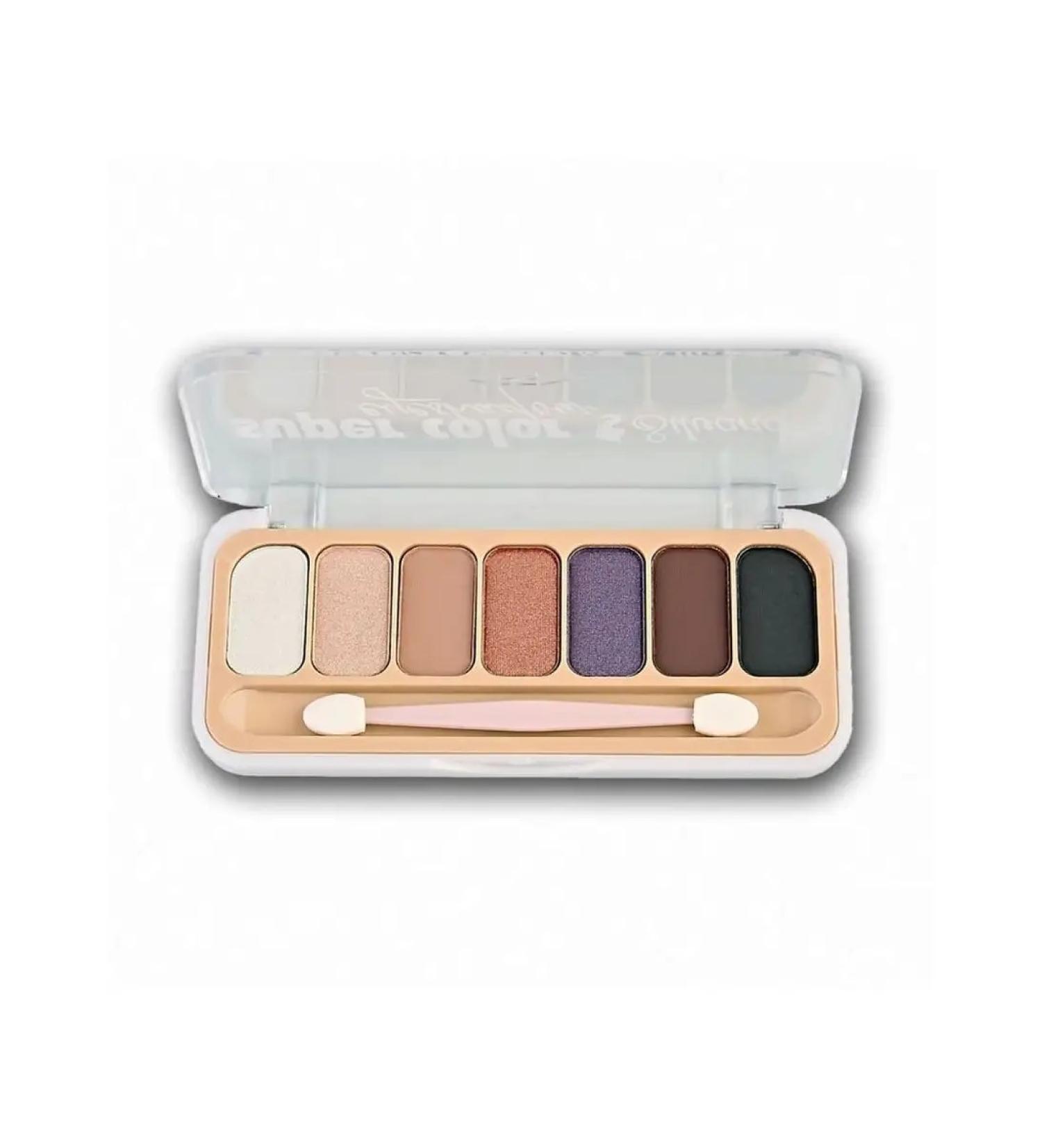 Silvana Official Palette of shadows for eyelids flickering and matte nude No. 3 - Buy Online on GoSupps.com