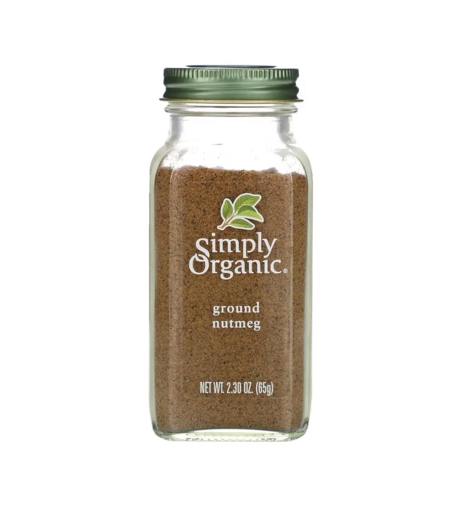 Simply Organic Ground nutmeg 65 g