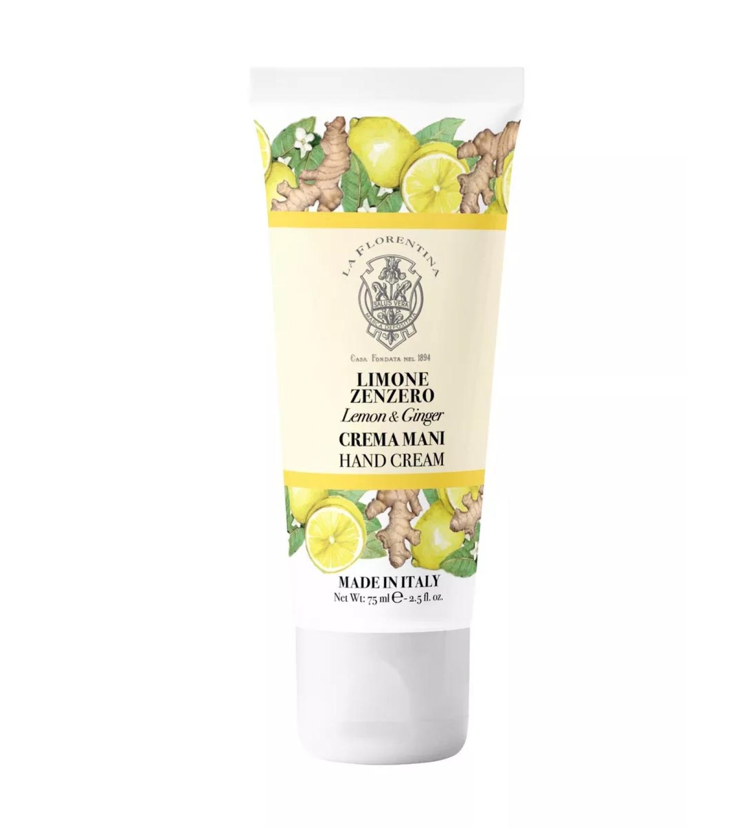 LA FLORENTINA Hand cream Pomario Lemon and ginger 75 ml - Buy Online on GoSupps.com