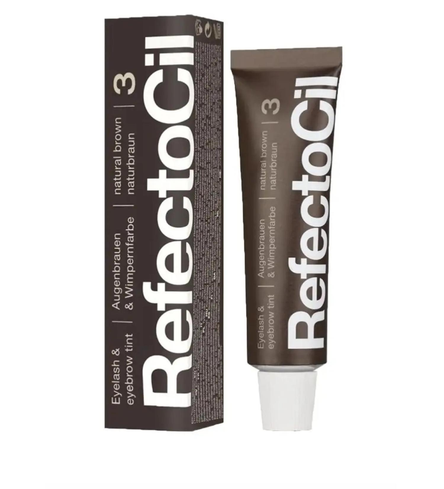 RefectoCil Brove and eyelash paint brown