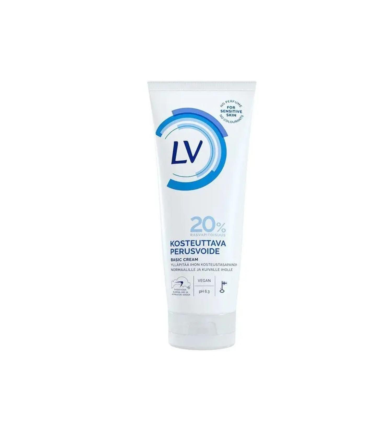 LV Body cream nutrient moisturizing 20% oil