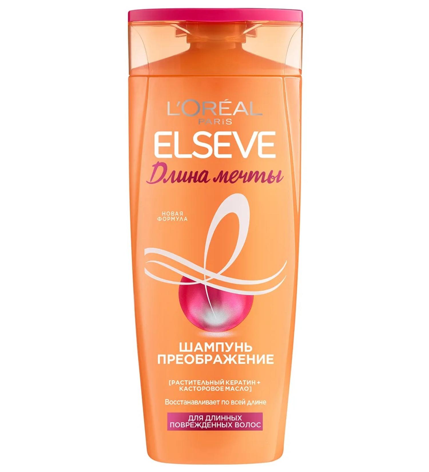 L'OREAL PARIS Hair shampoo Dream length Elseve 250ml - Buy Online on GoSupps.com