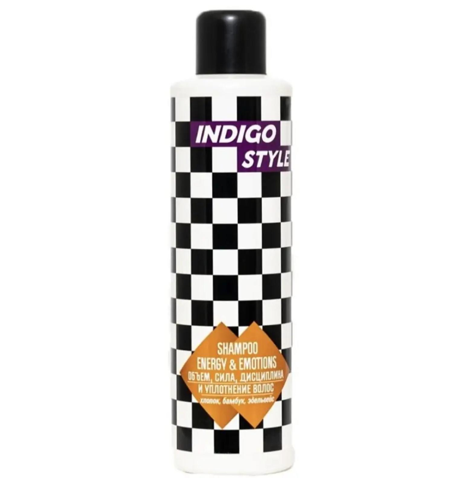 Indigo style Shampoo Energy and emotions - volume strength disciplines 1000 ml