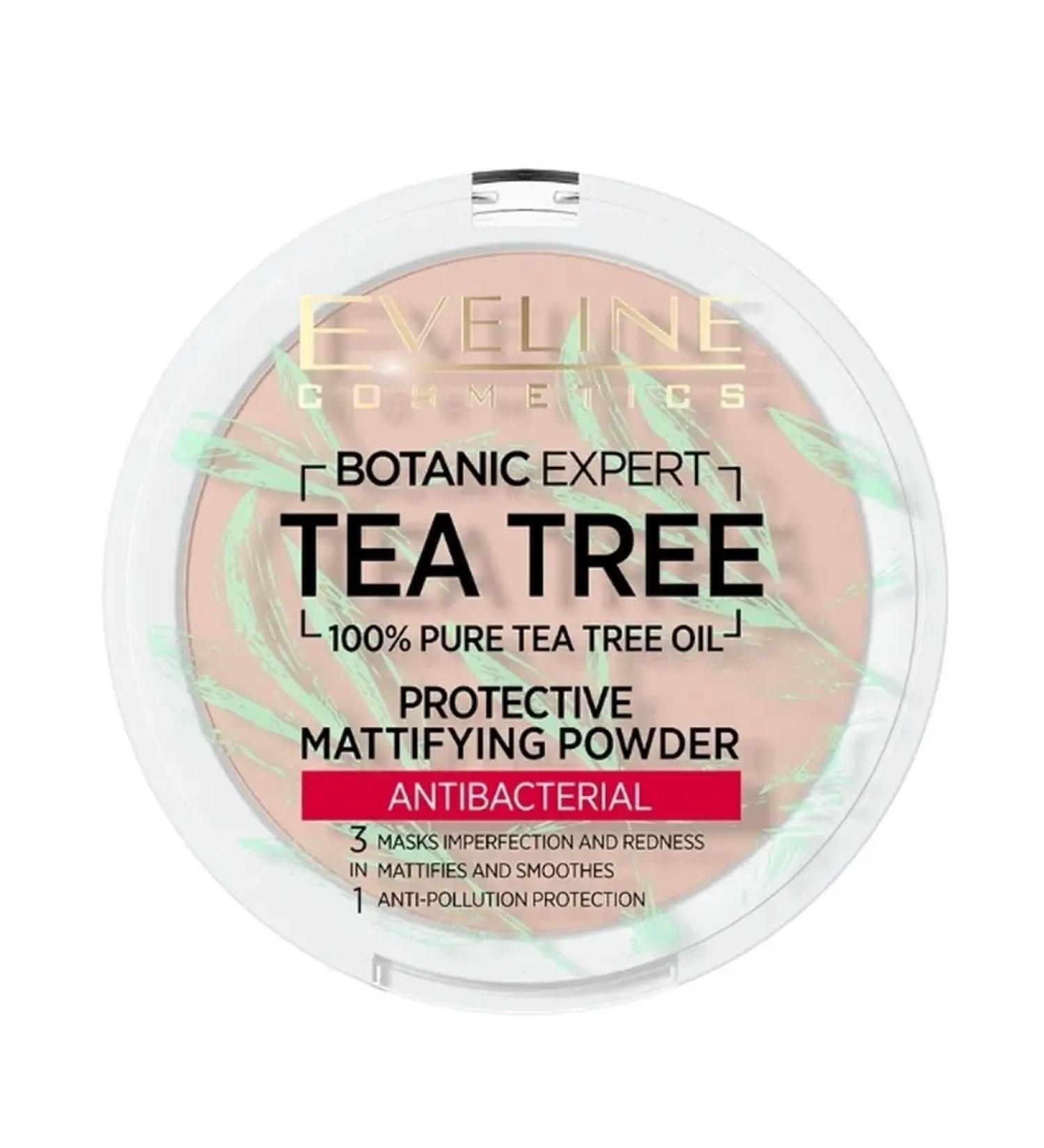 EVELINE Facial powder matting 3B1 tone 002-slone bone - Buy Online on GoSupps.com