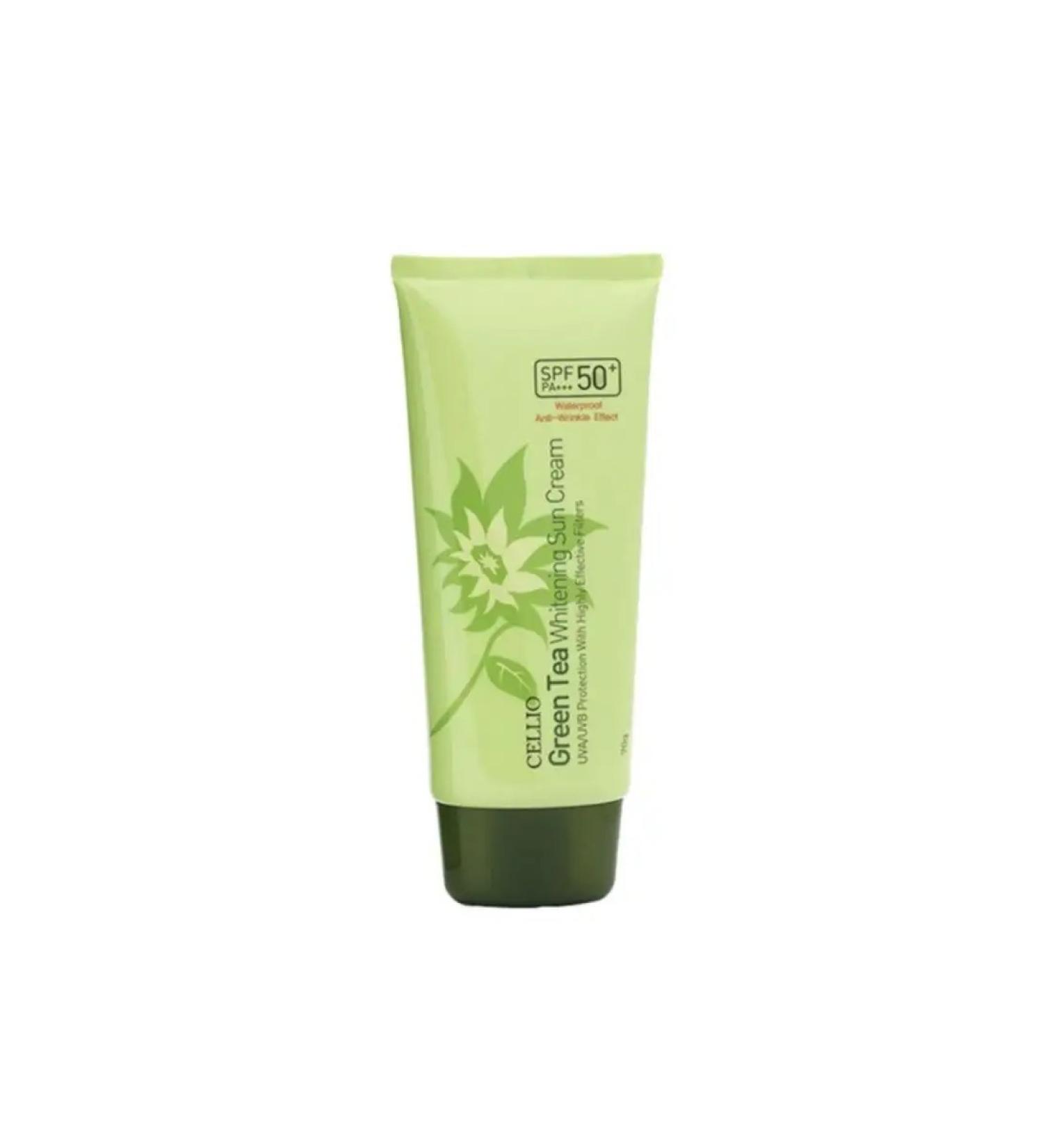 Cellio Sunwalling anti -aging cream with green tea extract