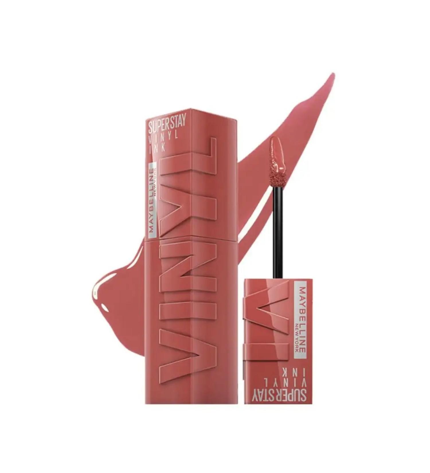 Maybelline New York Lipstick Super Stay Vinyl Ink 15 - Buy Online on GoSupps.com