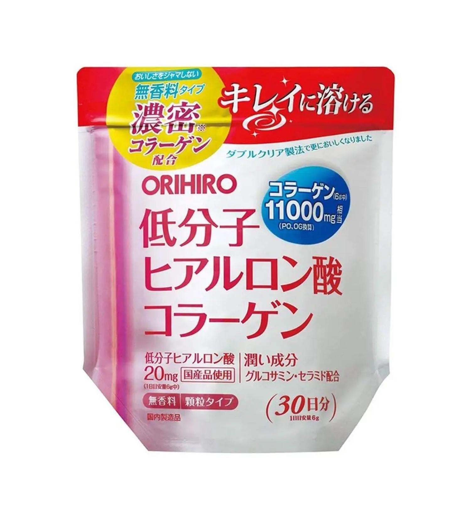 Orihiro Japanese collagen with hyaluronic acid 180 g