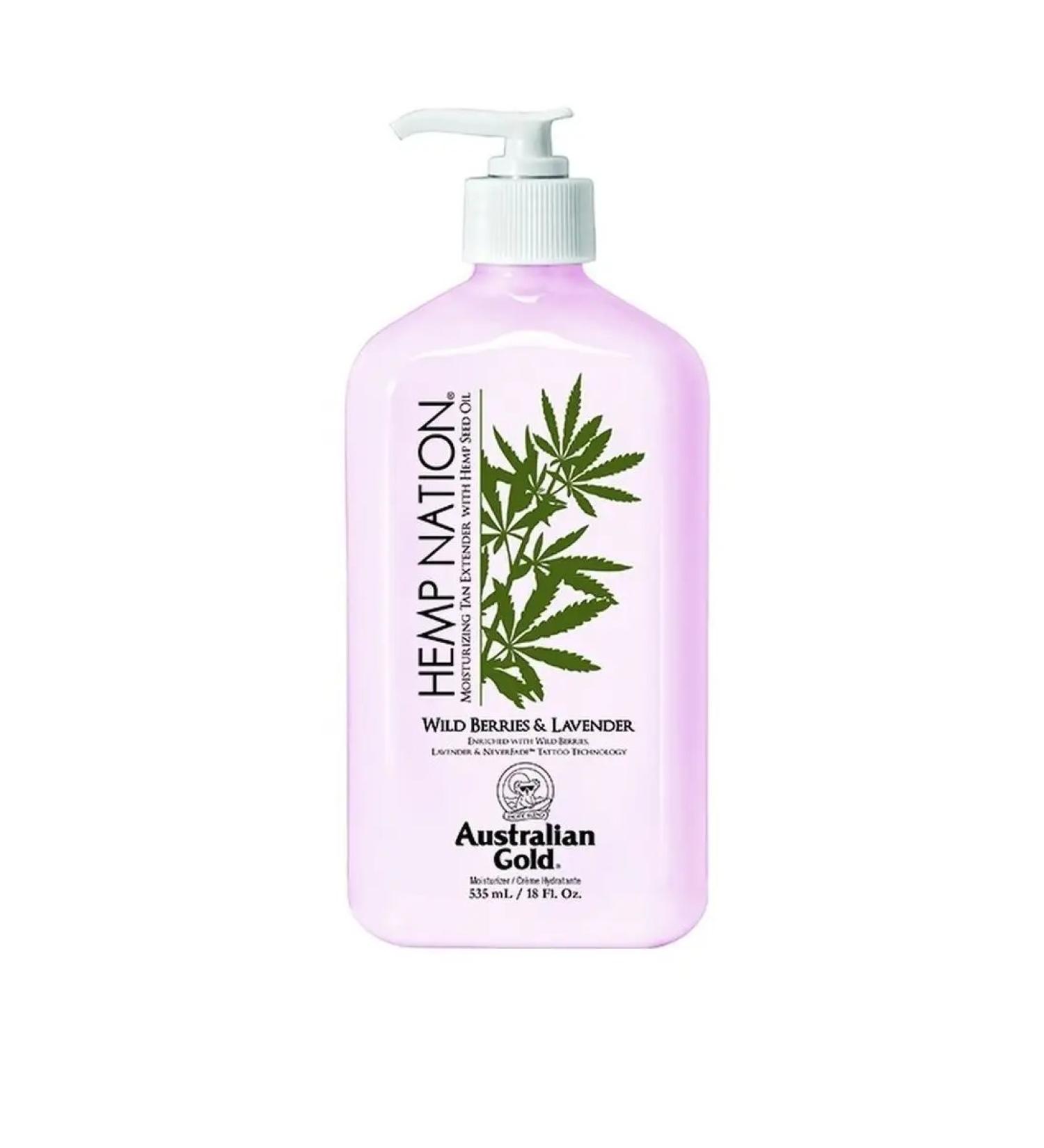 Australian Gold Hemp Wild Berries Lavender for Body 535 ml