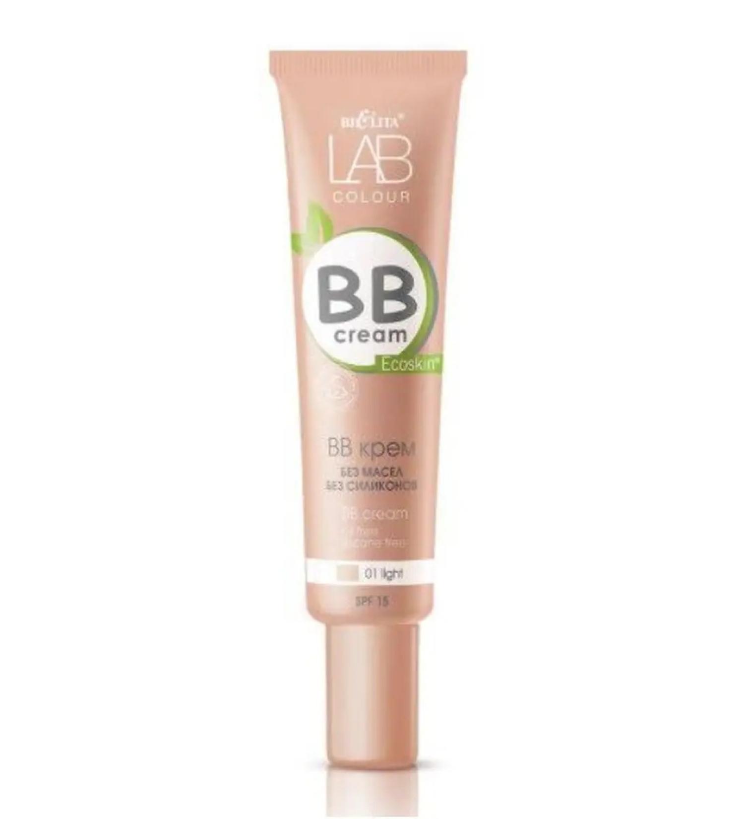 BELITA BB cream without oils and silicones tone 01 Light tube 30ml