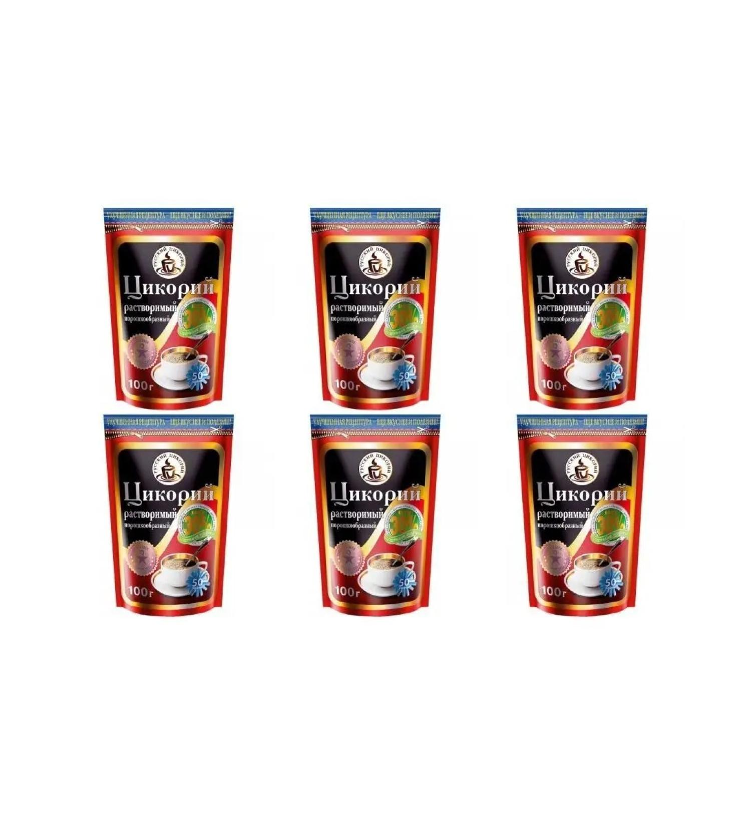 RUSSIAN CHICORY Tsikoria is soluble powdered 100 g - Buy Online on GoSupps.com
