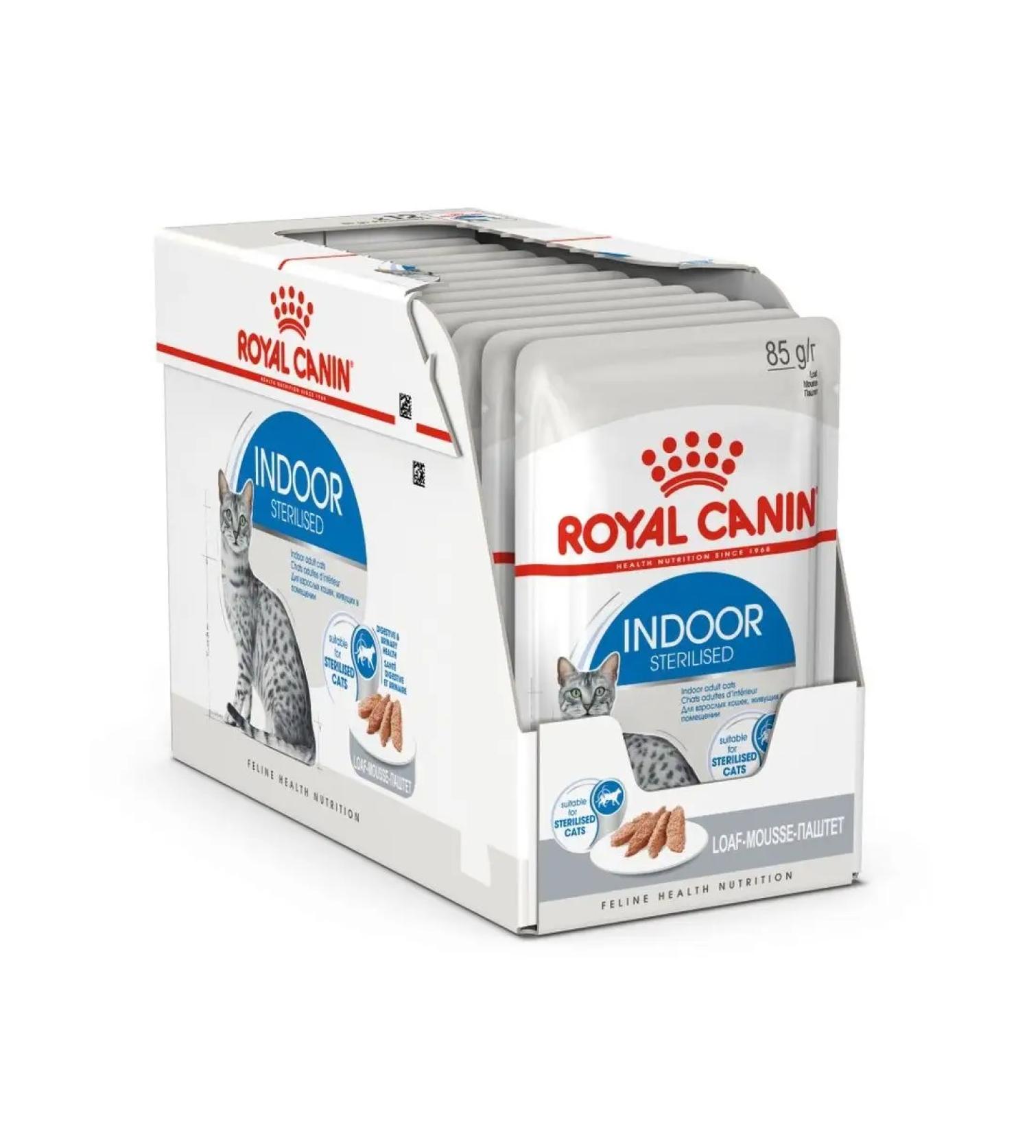 ROYAL CANIN Indoor Sterilized Paste for cats 85 g x 12 pcs