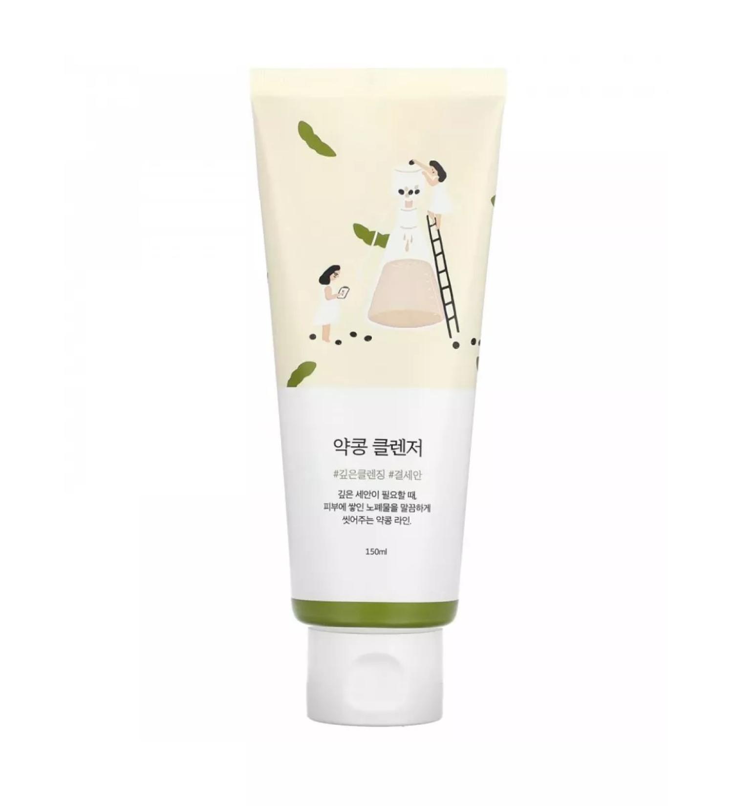 round lab Korean scrub foam to cleanse the face - Buy Online on GoSupps.com