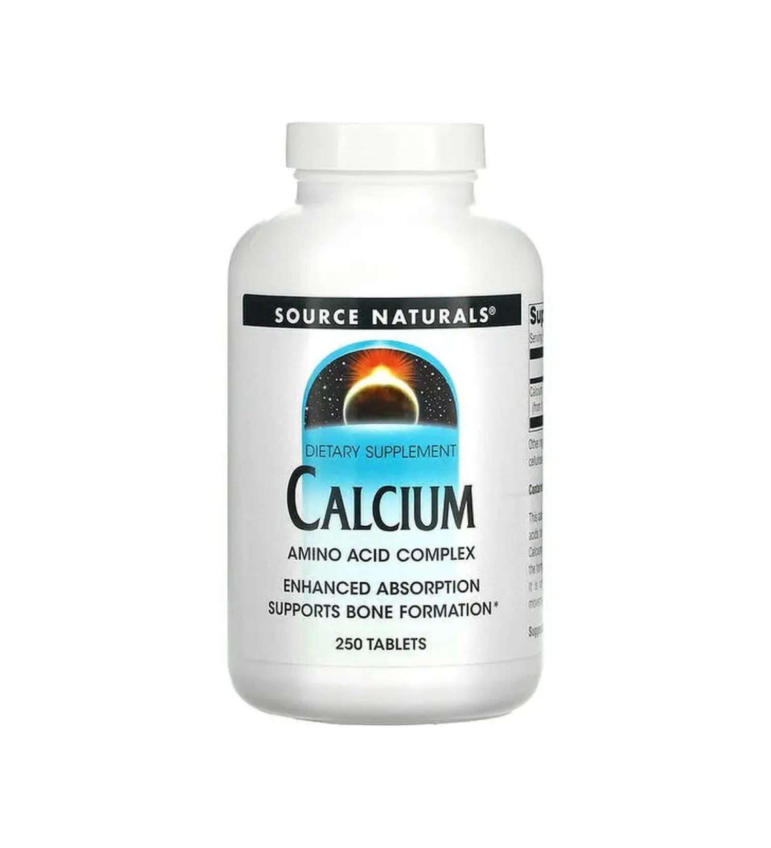 Source Naturals Calcium 250 tablets