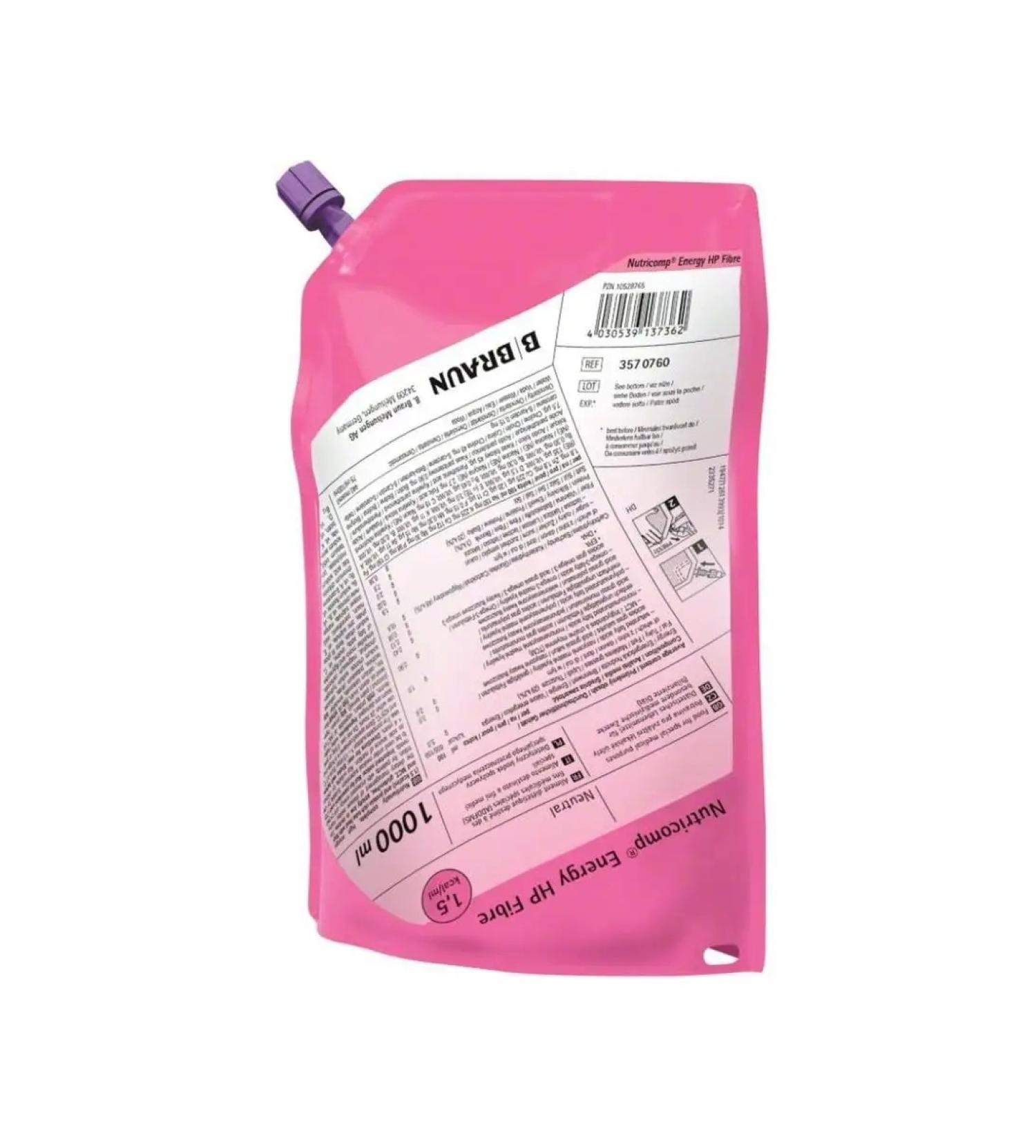 B Braun Nutrimop Energy Faibert Liquid - 1000 ml