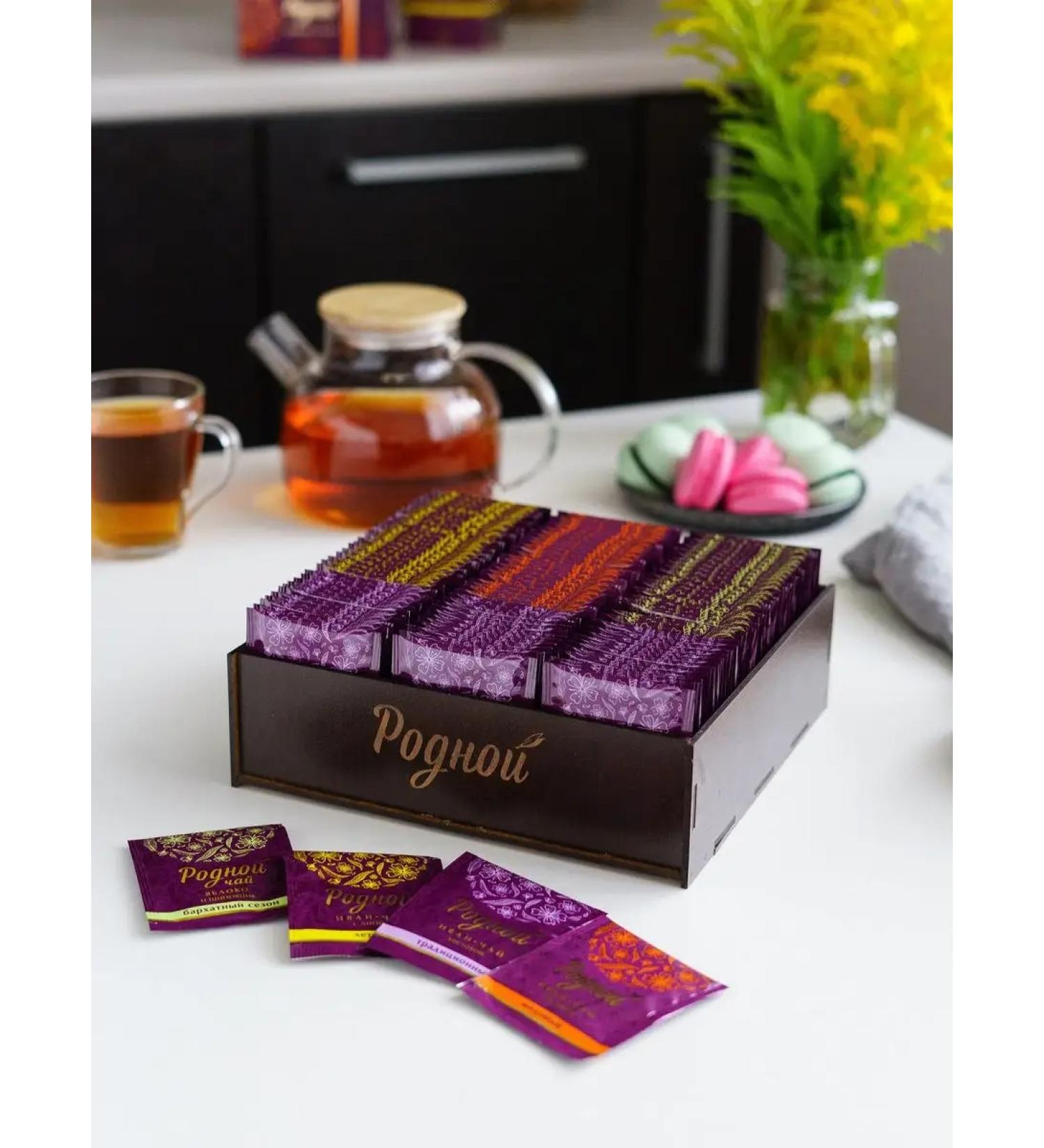 Native Tea set of assorted tastes 100 pcs - Buy Online on GoSupps.com