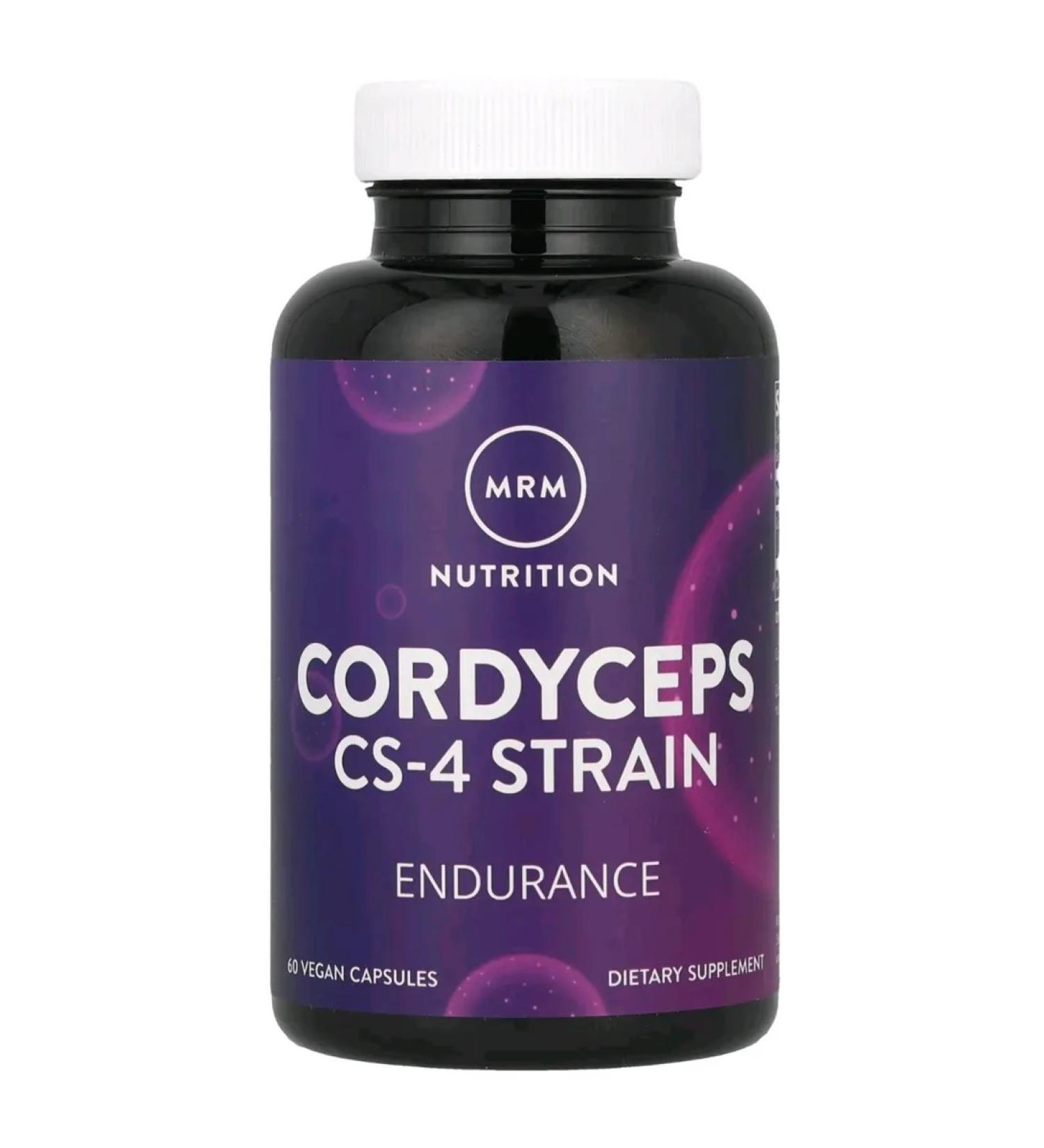 MRM Nutrition Cordyceps strain CS-4 60-Vagan capsules