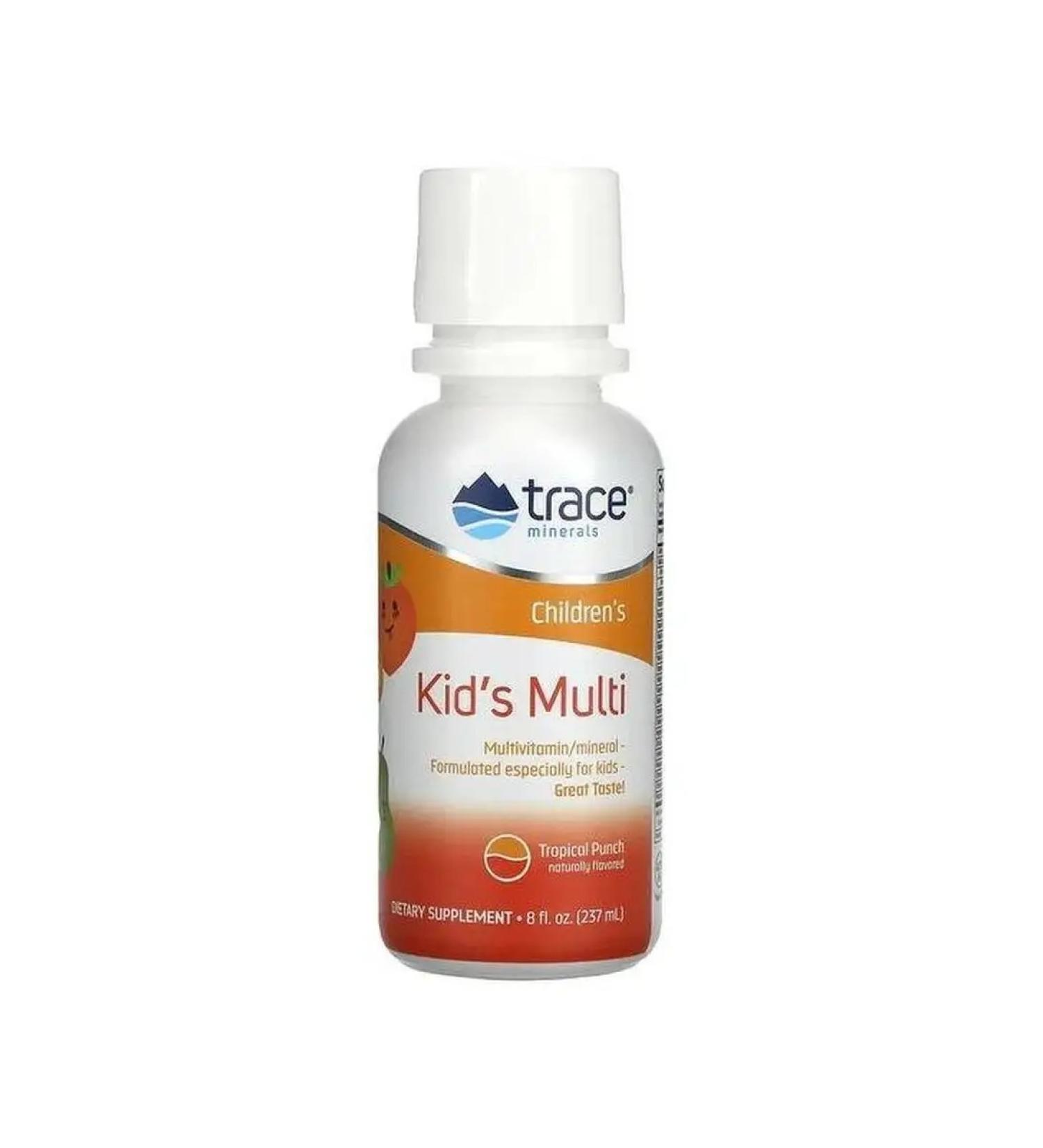 Trace Minerals Kids Multi Vitamins for Children 237 ml - Buy Online on GoSupps.com