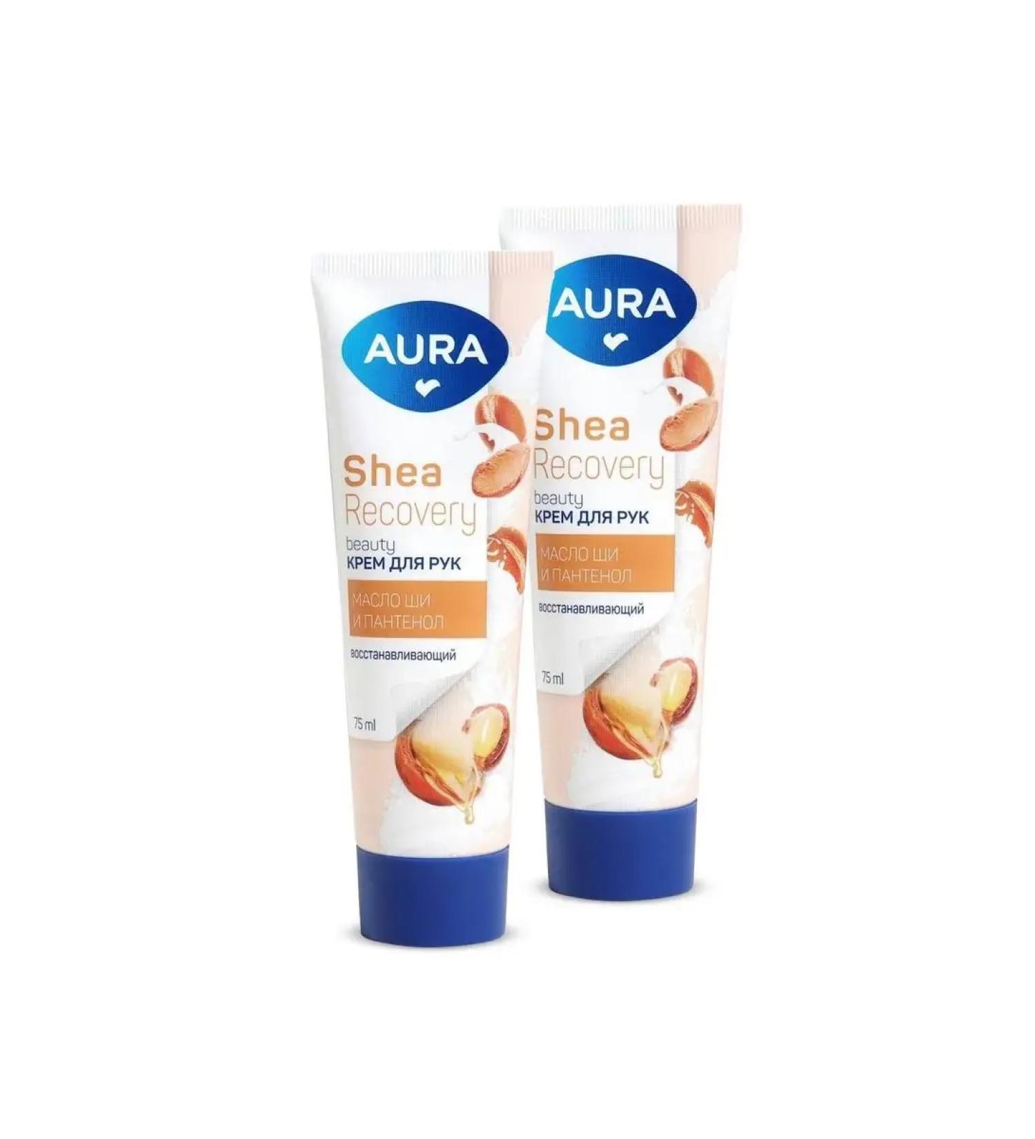 Aura Hand cream oil and panthenol 75 ml 2 pcs