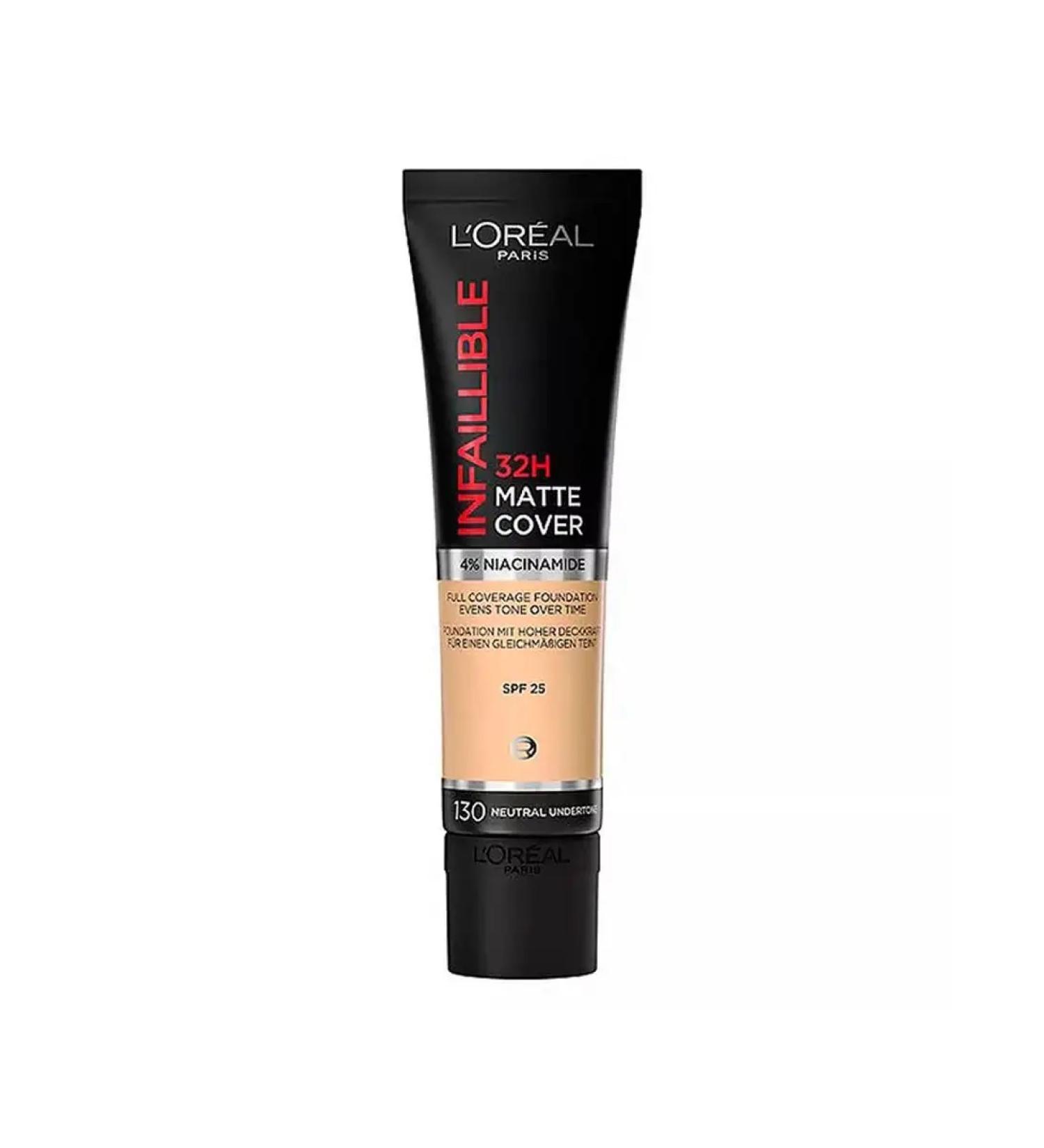 L'OREAL PARIS INFALLIBLE Tonal cream 32 hours t.130 30ml - Buy Online on GoSupps.com