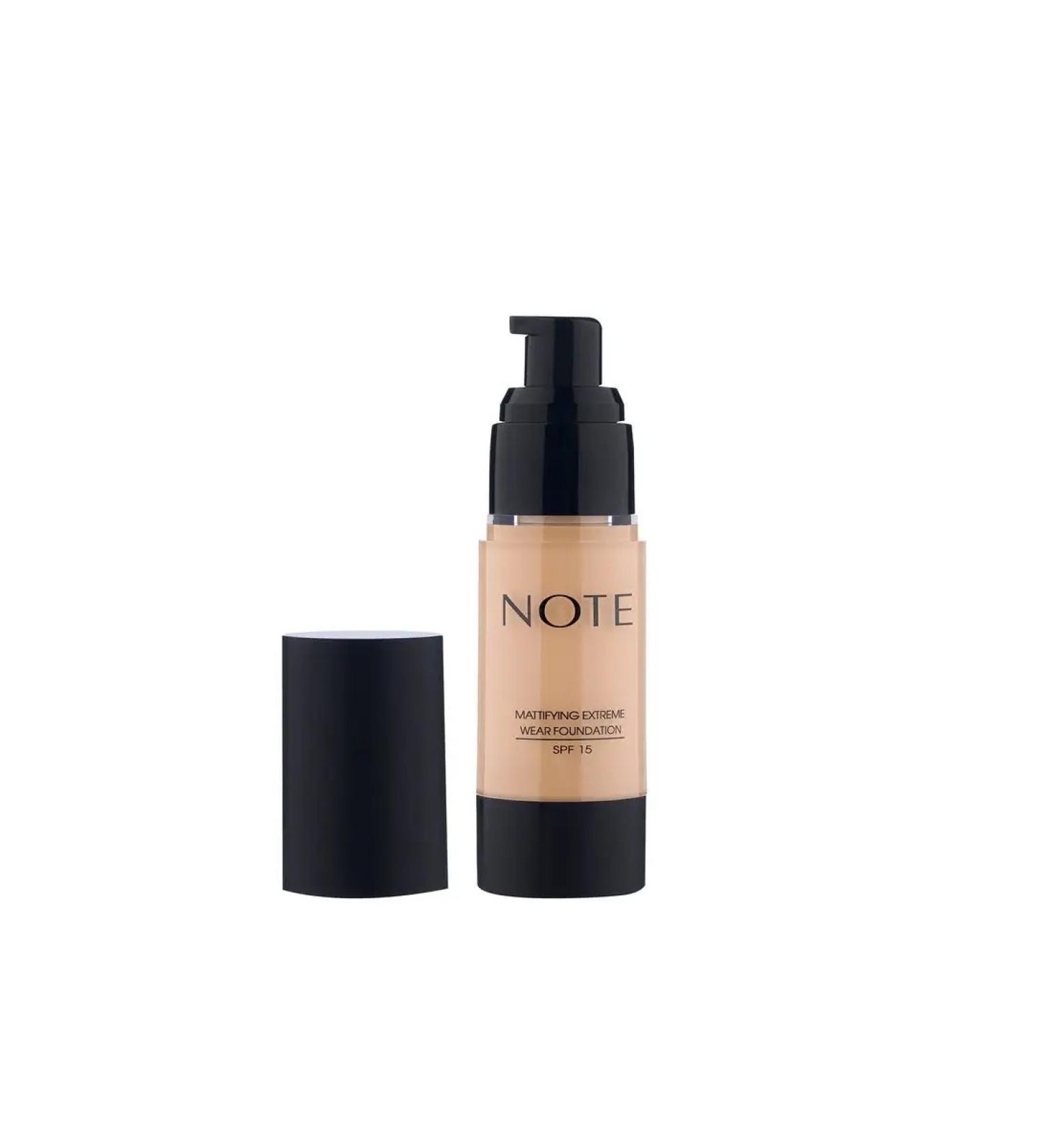 NOTE Cosmetics Tonal base Mattifeing Extreme Wear Strong 130 30 ml - Buy Online on GoSupps.com