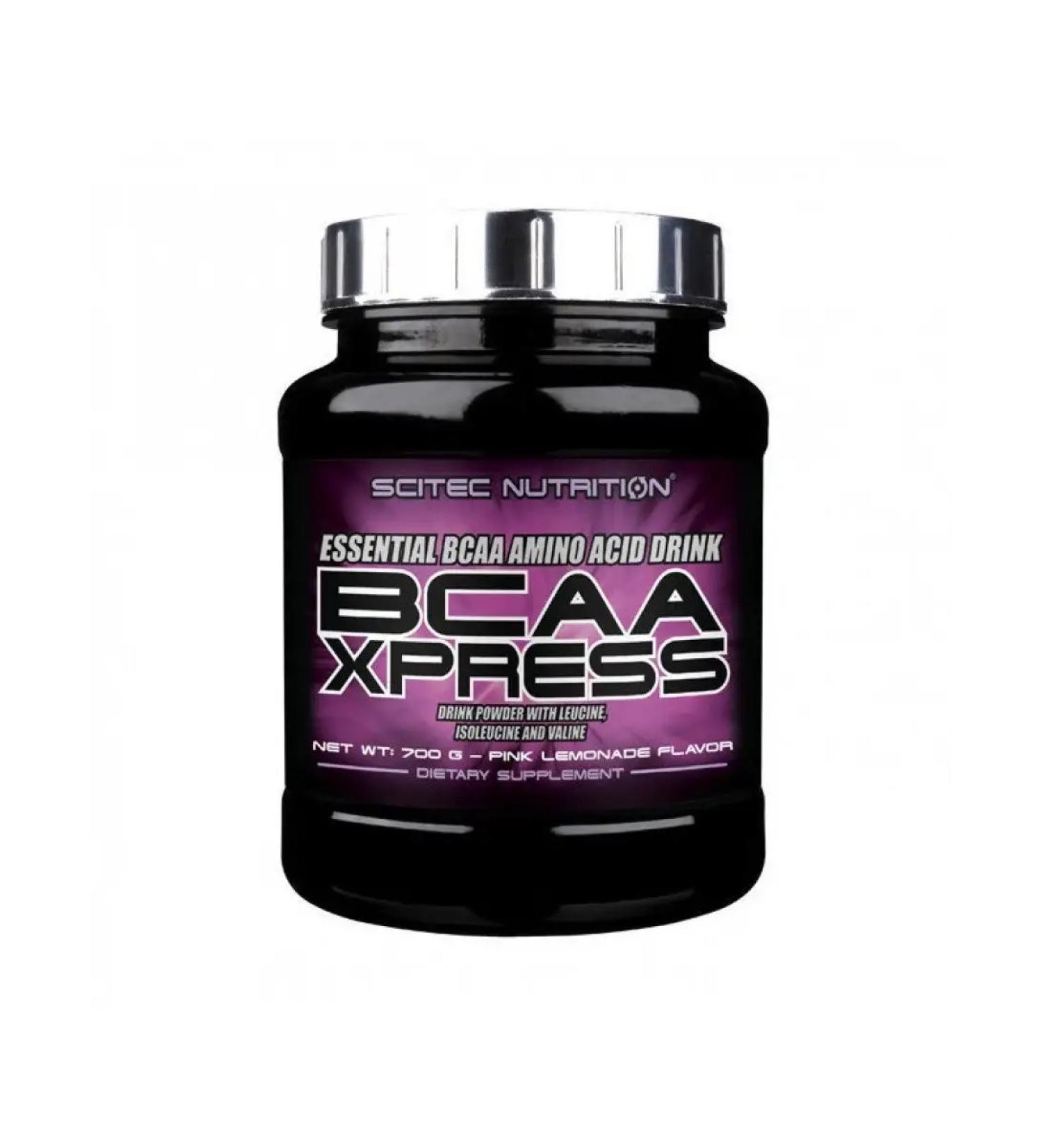 Scitec Nutrition Amino acids BCAA BCAA XPress 700 grams pink lemonade - Buy Online on GoSupps.com