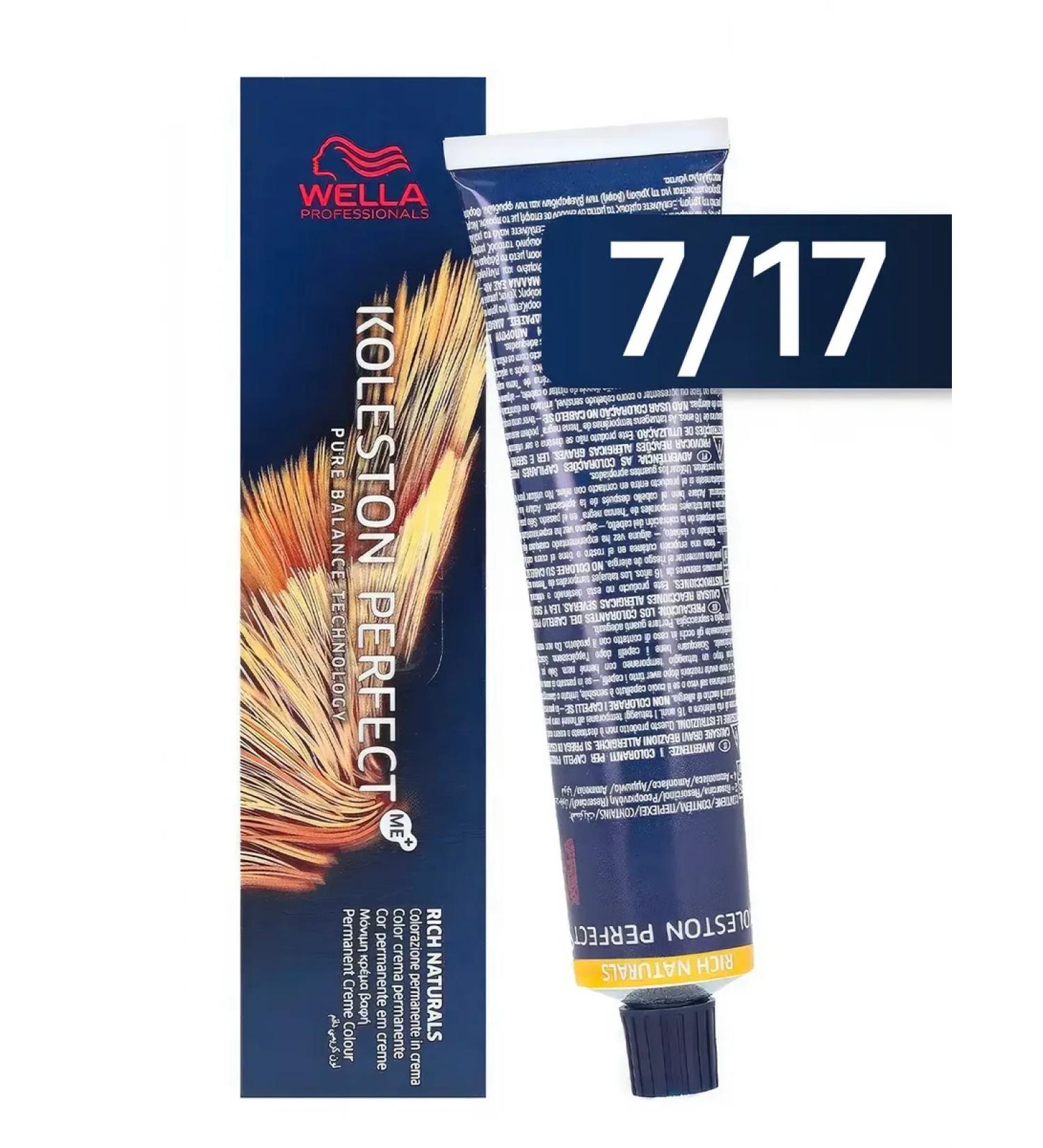 WELLA PROFESSIONALS Persistent Hair Cream Koleston Perfect 7 17 - Buy Online on GoSupps.com