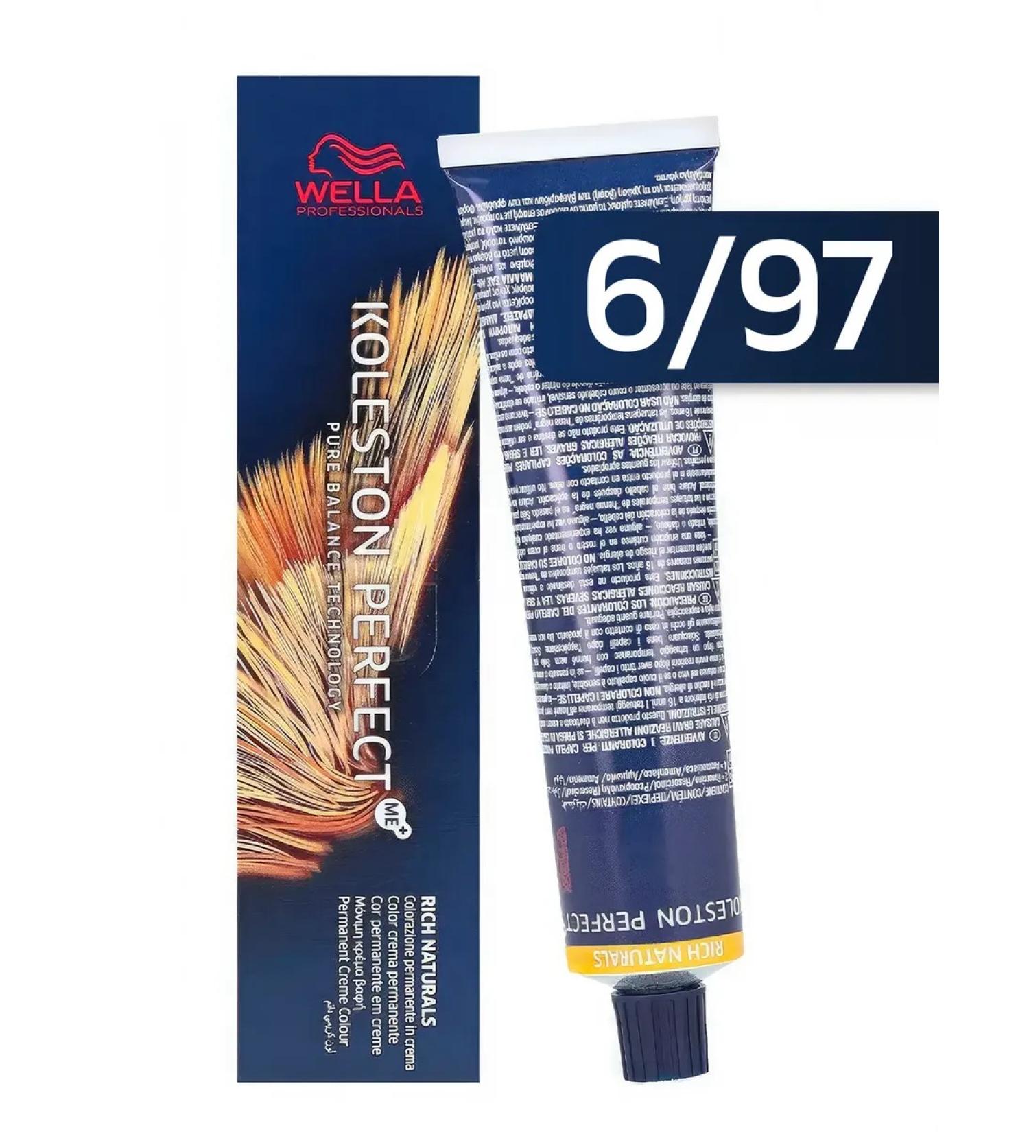 WELLA PROFESSIONALS Persistent Hair Cream Koleston Perfect 6 97 - Buy Online on GoSupps.com