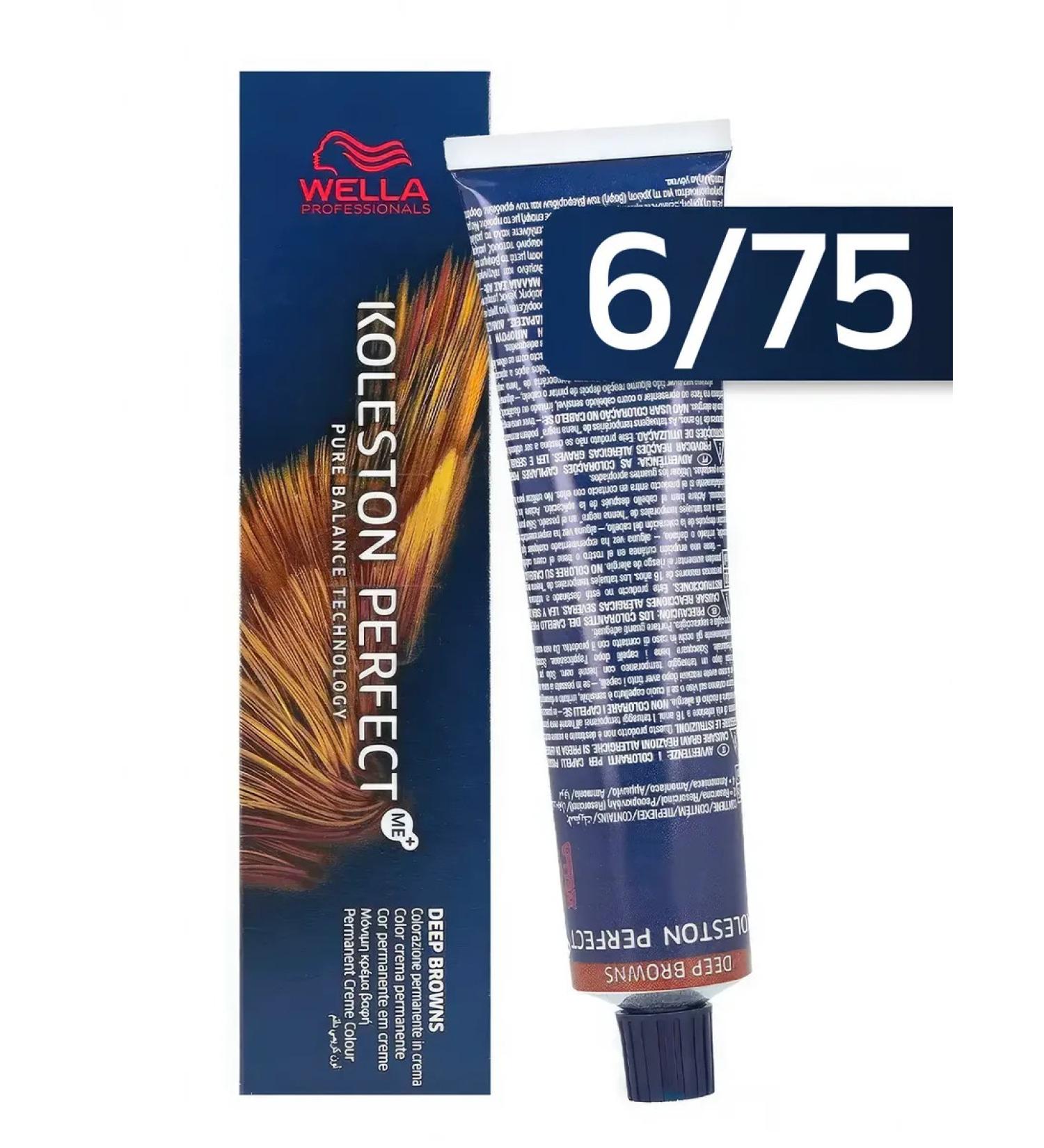 WELLA PROFESSIONALS Persistent hair cream for hair Koleston Perfect 6 75 - Buy Online on GoSupps.com