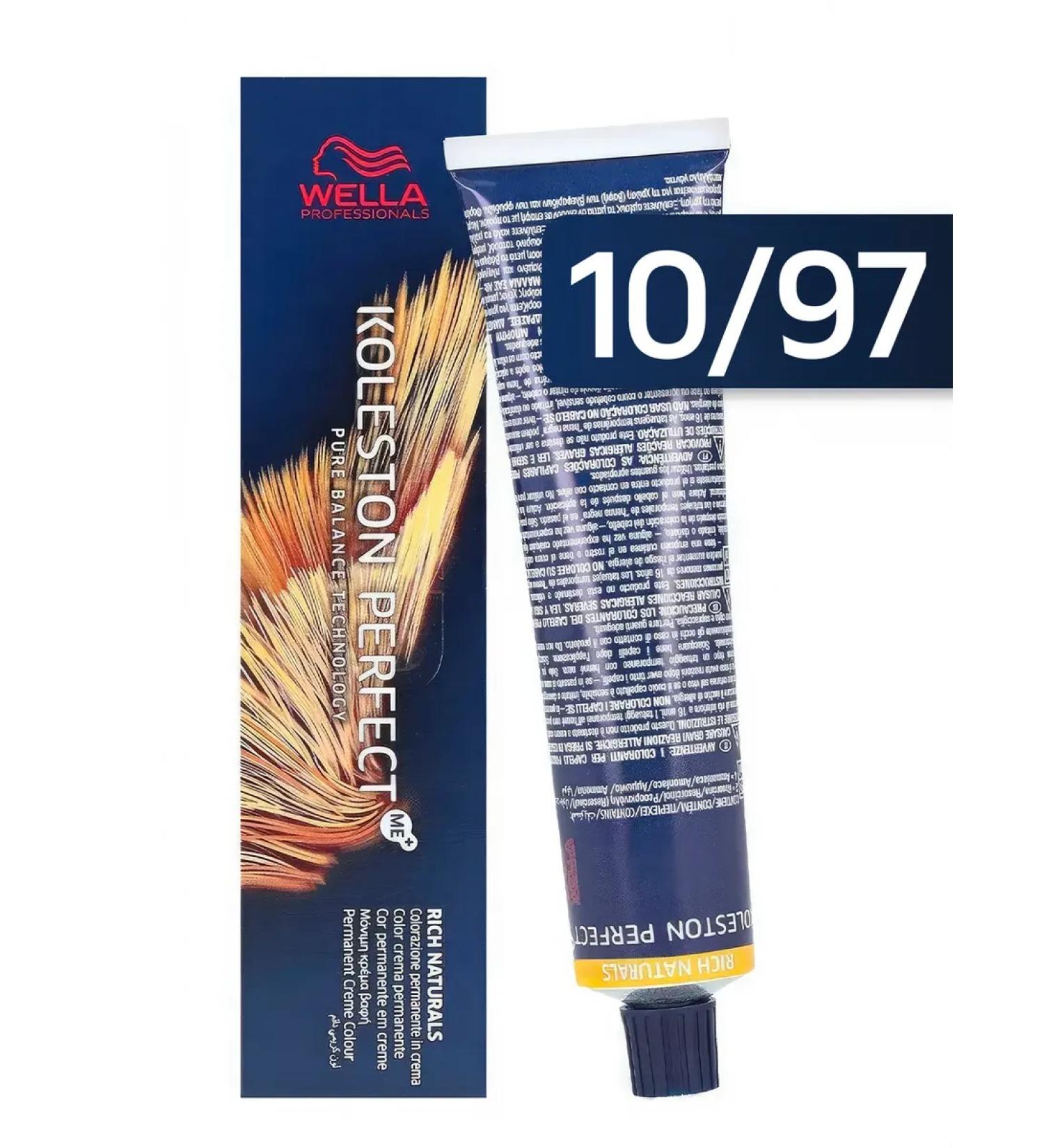WELLA PROFESSIONALS Persistent Hair Cream Koleston Perfect 10 97 - Buy Online on GoSupps.com