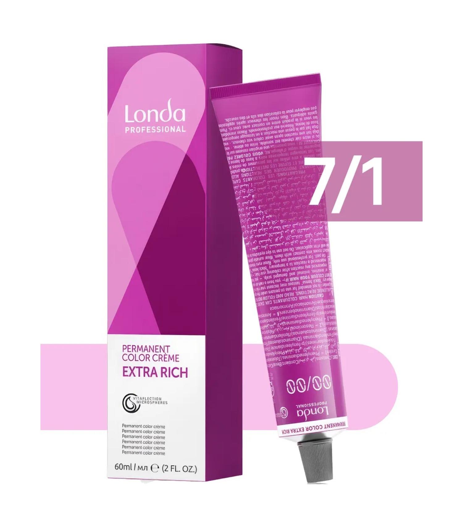 Londa Professional Persistent Cream-Color Extra Rich 7 1 - Buy Online on GoSupps.com