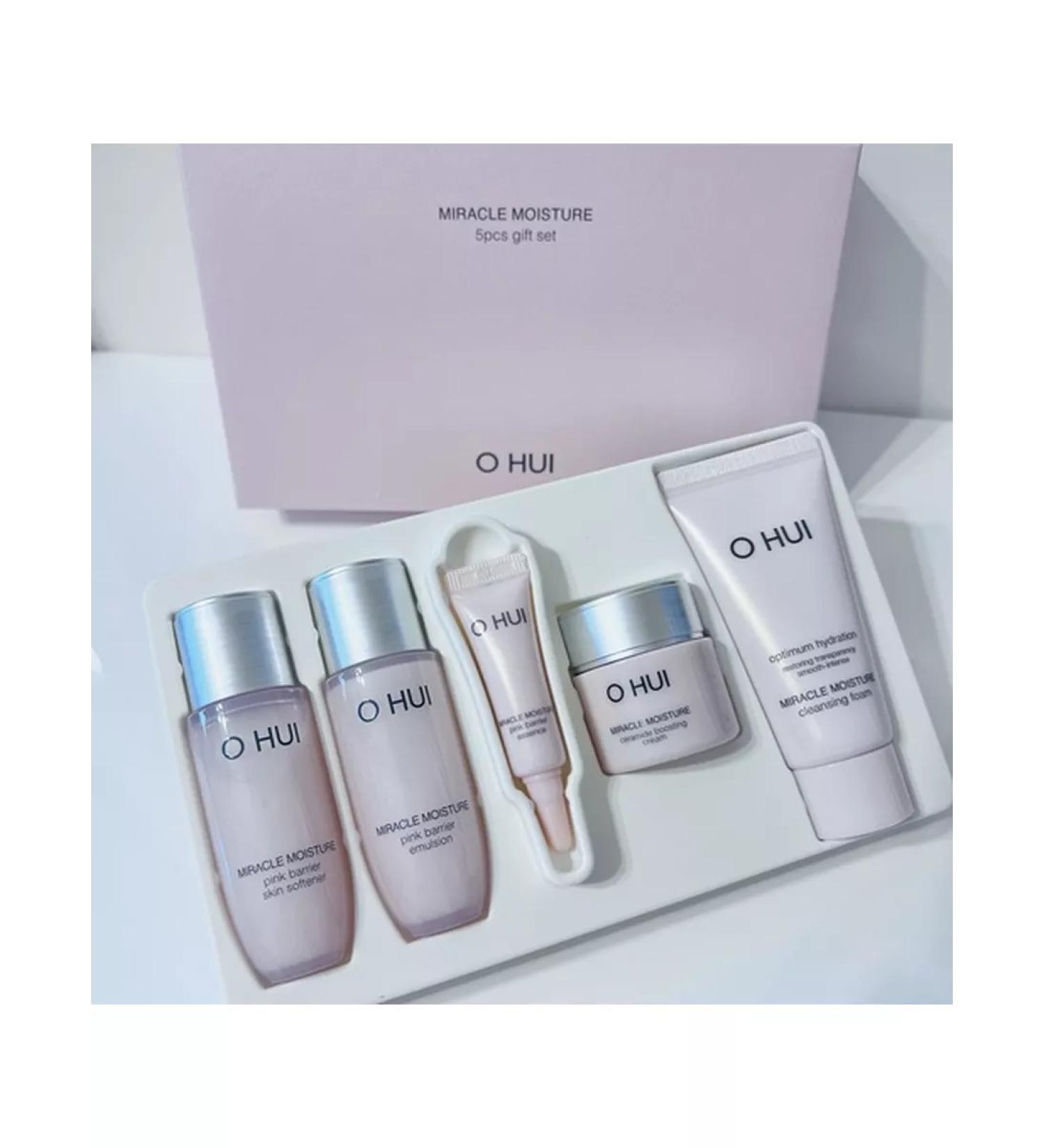 O HUI Cosmetics set on ceramides (5 PCS) Miracle Moisture - Buy Online on GoSupps.com