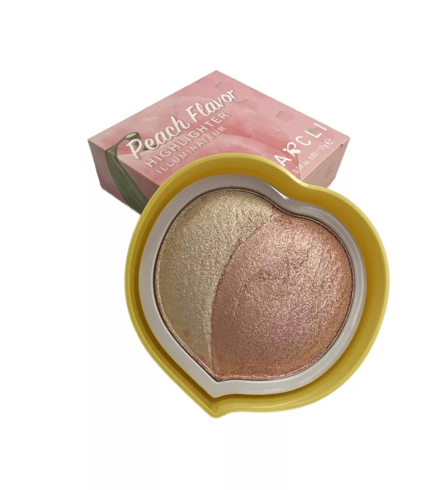 RagulyCosmi Highlighter with the aroma of peach bronzer for the face - Buy Online on GoSupps.com