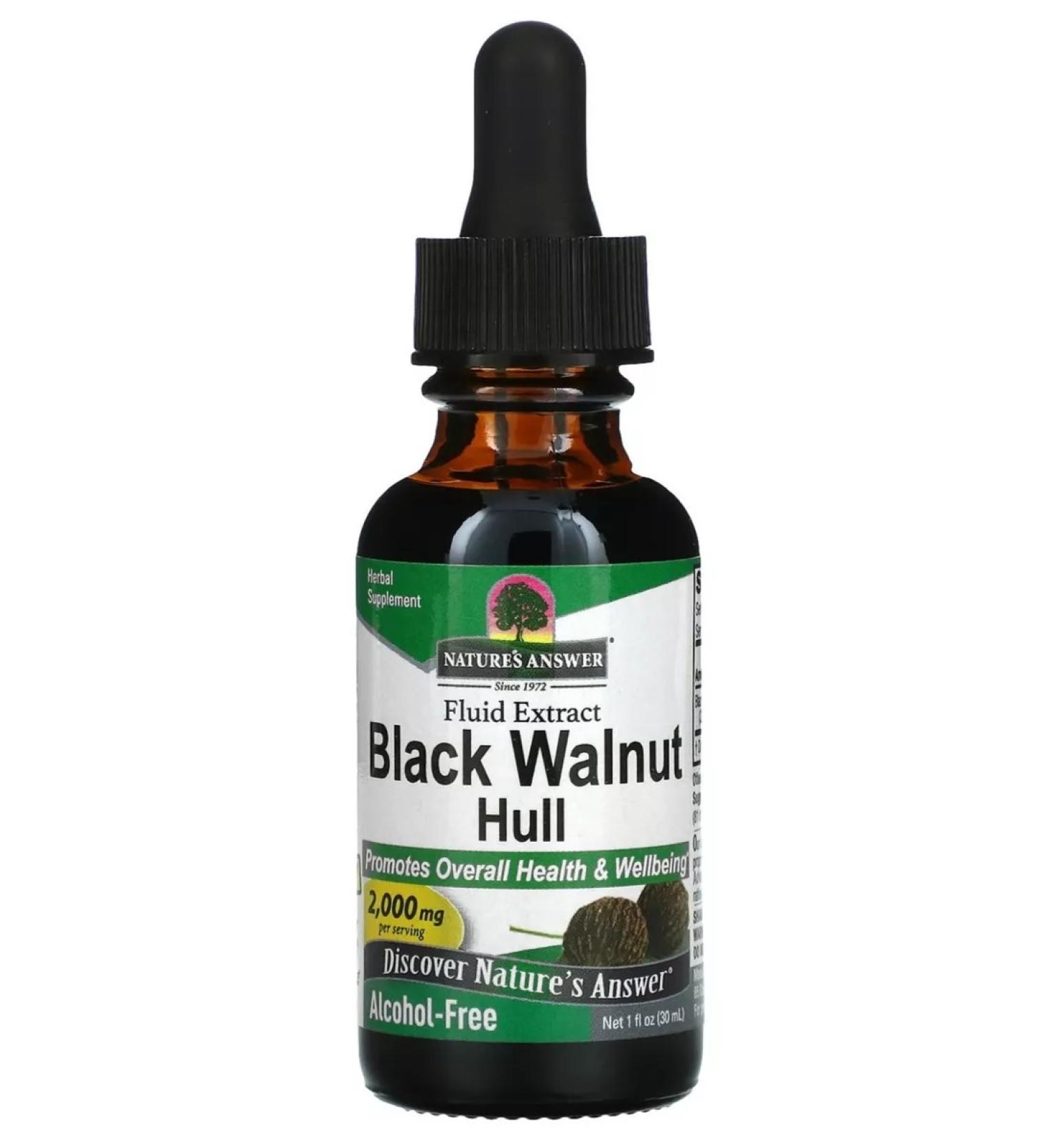 Nature's Answer Black Walnut black walnut shell liquid extract 30 ml - Buy Online on GoSupps.com