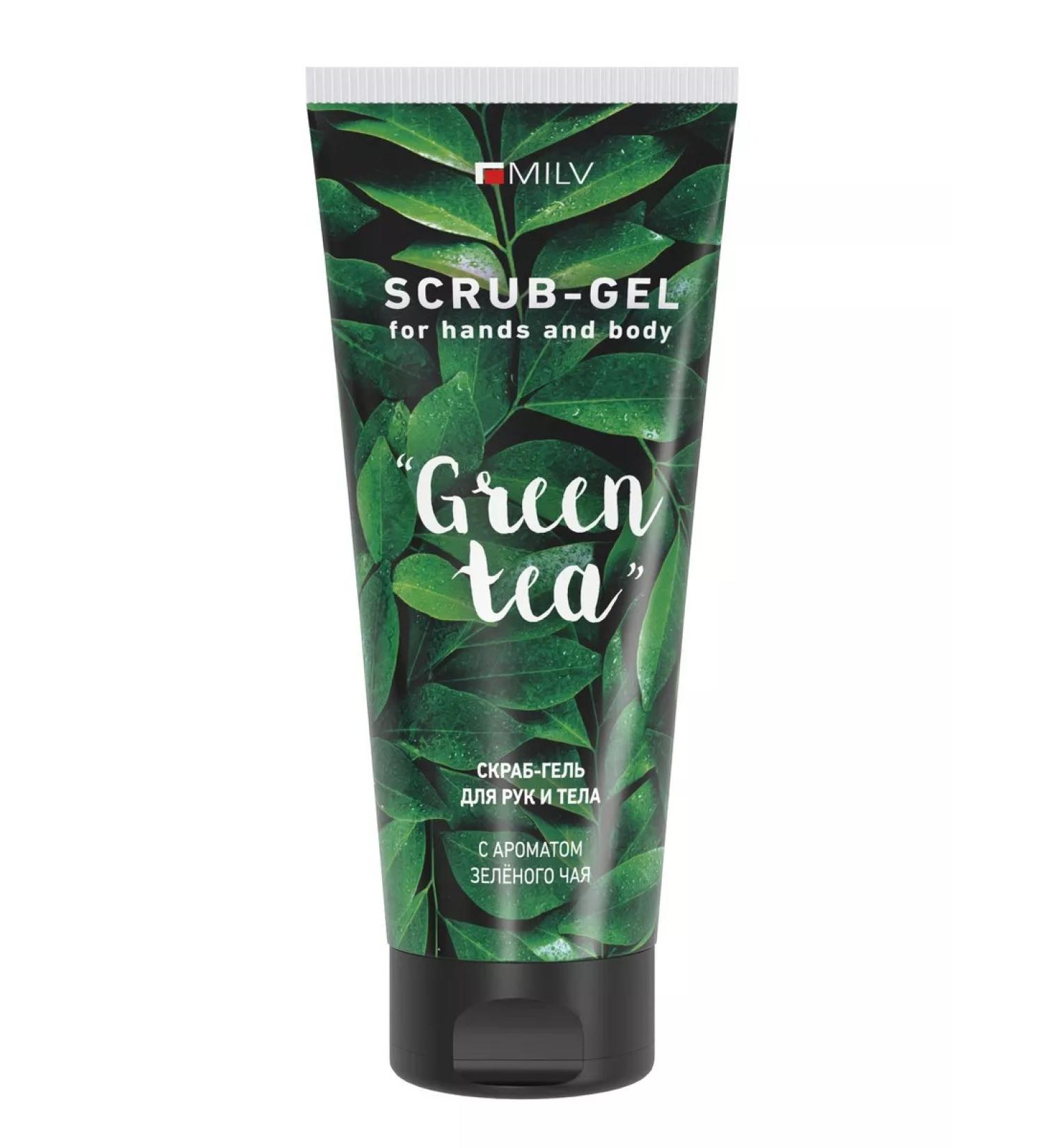 MILV Scrub-gel for hands and body "Green Tea"