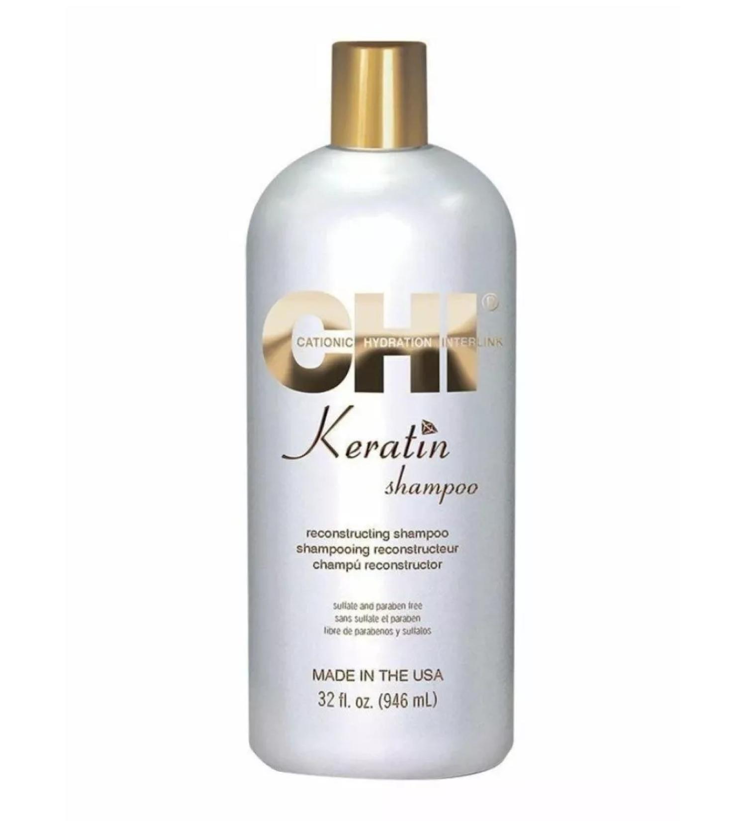 CHI Store Keratin - Keratin hair shampoo 946 ml - Buy Online on GoSupps.com