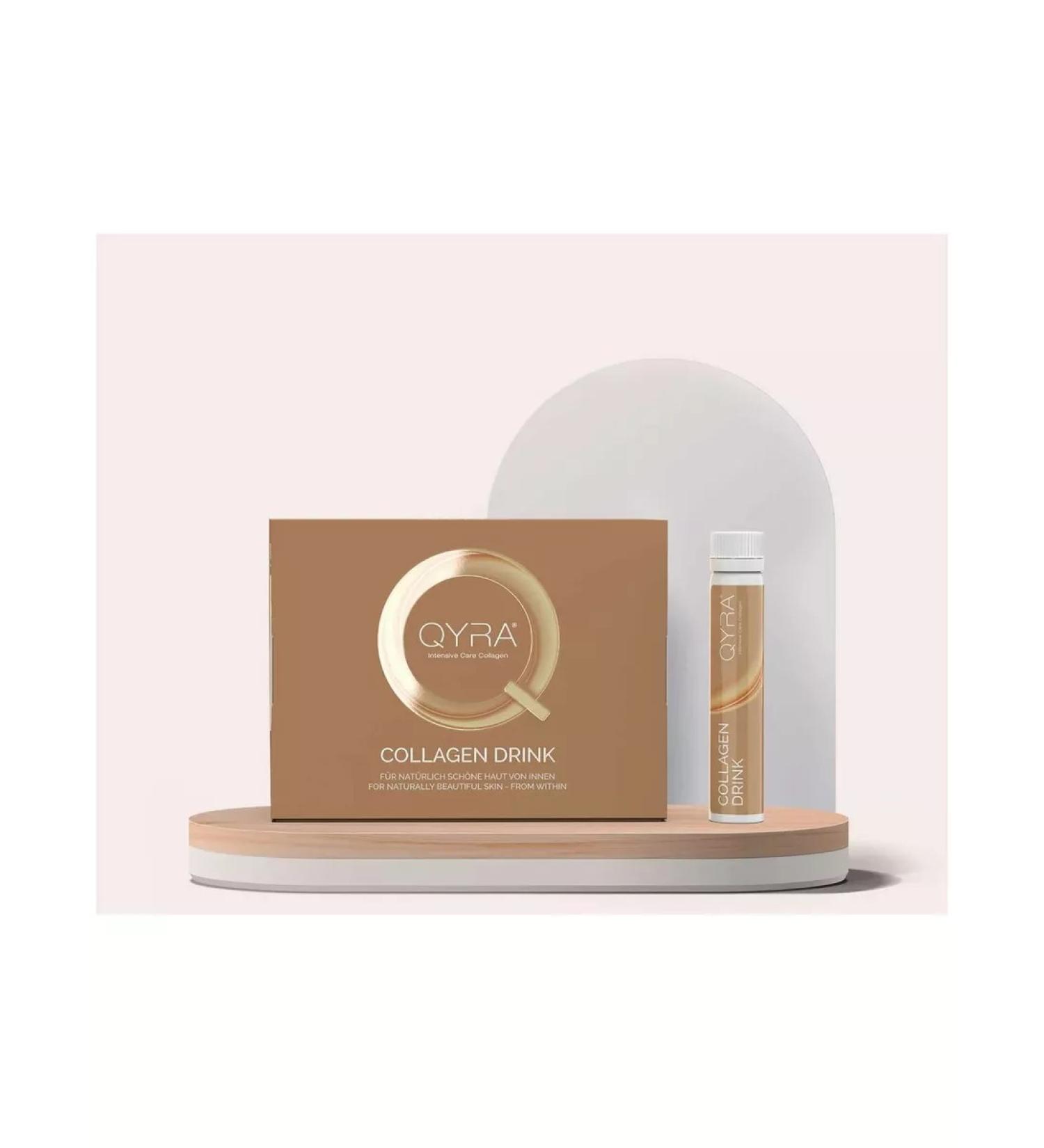 QYRA Drinking collagen 21 bottle of 25 ml - Buy Online on GoSupps.com