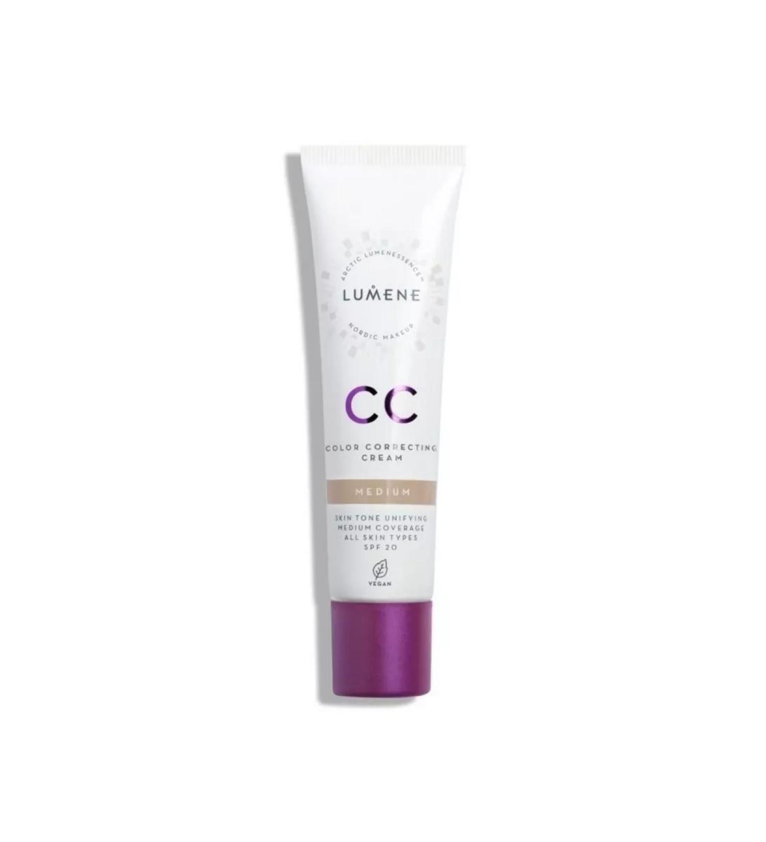 Lumene CC-cream Tonal SPF20 Average Medium 30 ml - Buy Online on GoSupps.com