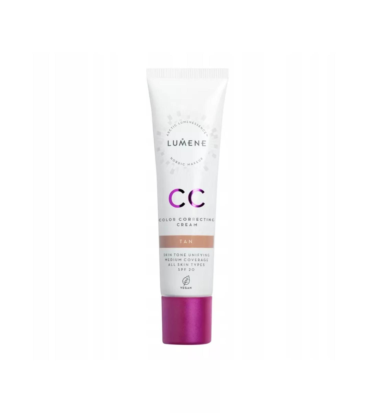 Lumene CC-cream Tonal SPF20 Dark Tan 30 ml - Buy Online on GoSupps.com
