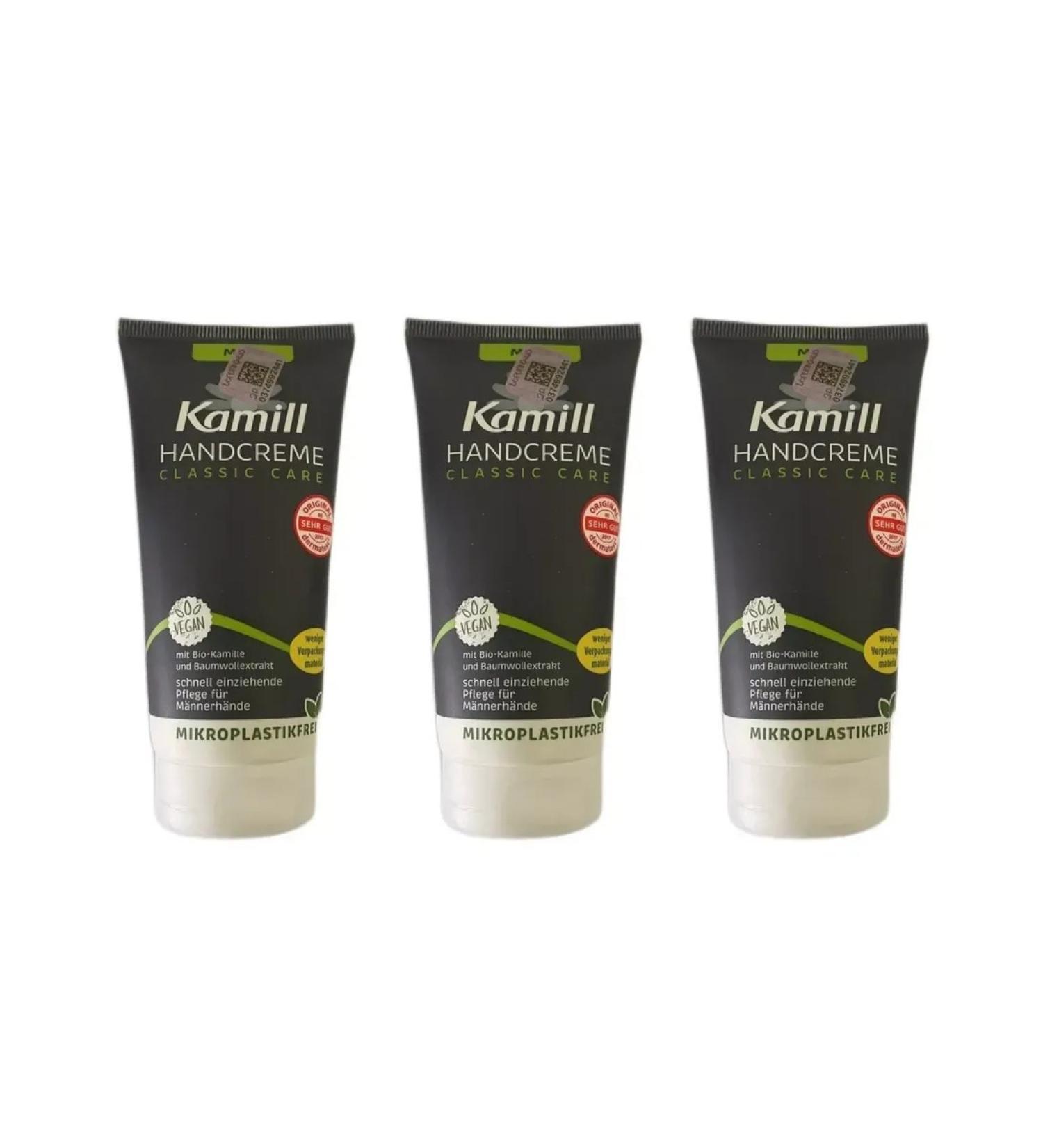 kamill Hand cream male Men 75 ml 3 pieces - Buy Online on GoSupps.com