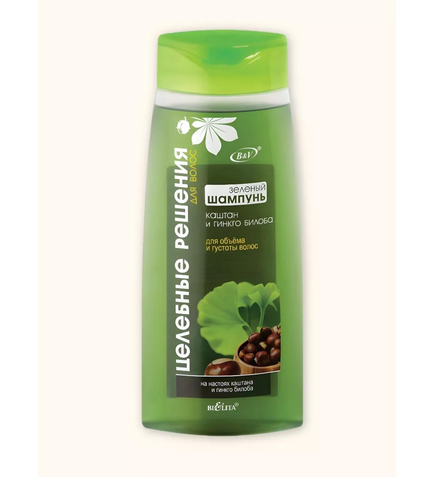BELITA Green shampoo for volume and density