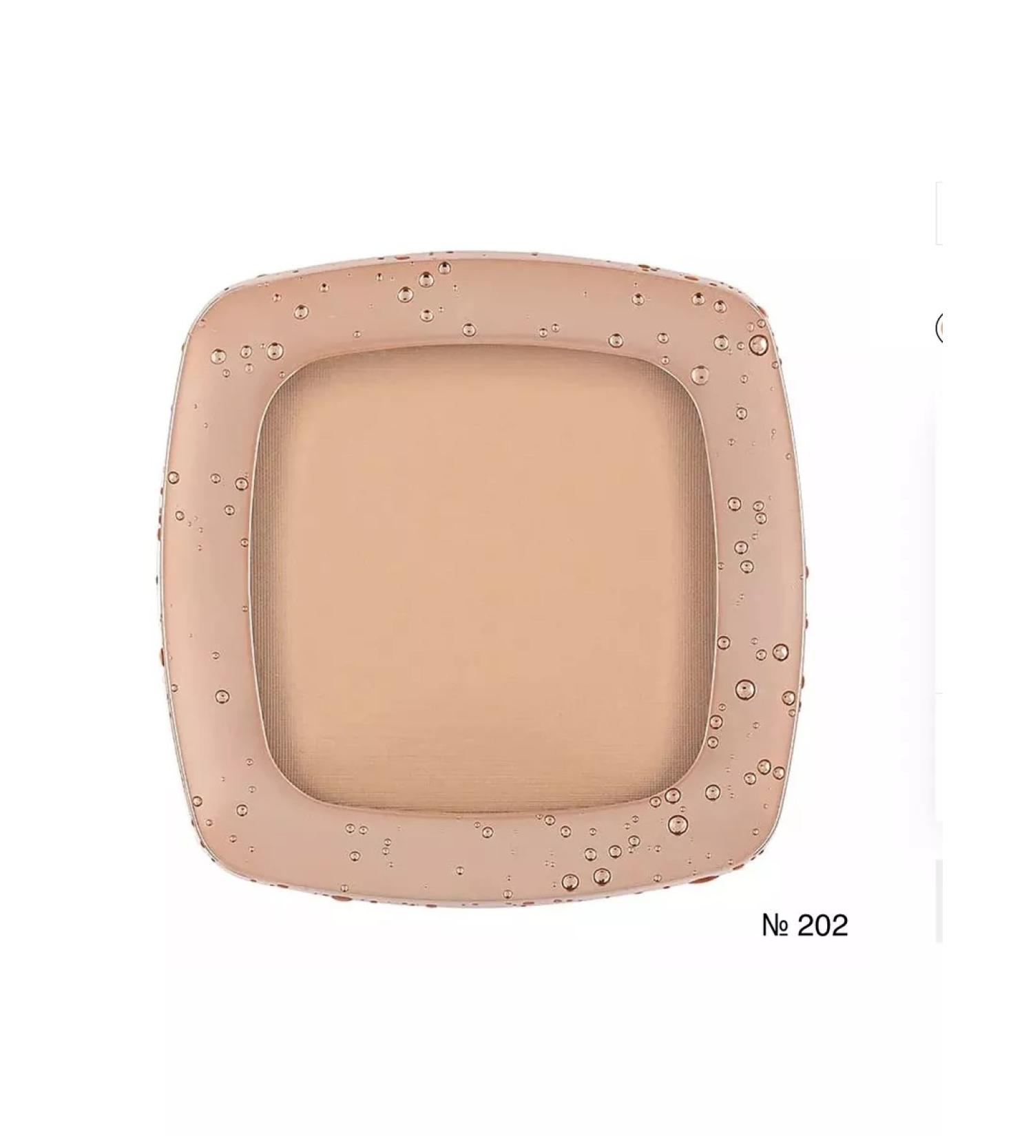 Letual Compact face powder matting with a mirror and sponge