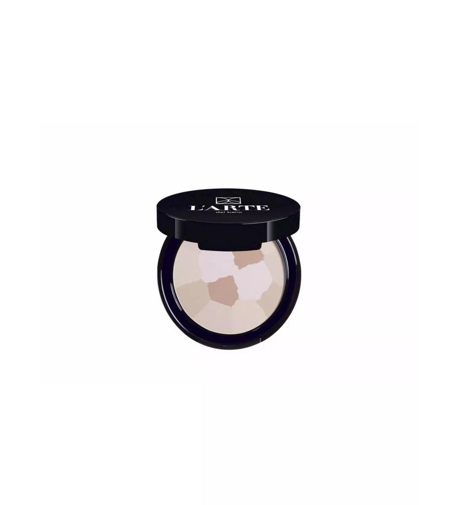L'ARTE DEL BELLO Facial powder for the face compact tone 06 marzipan - 1 pcs