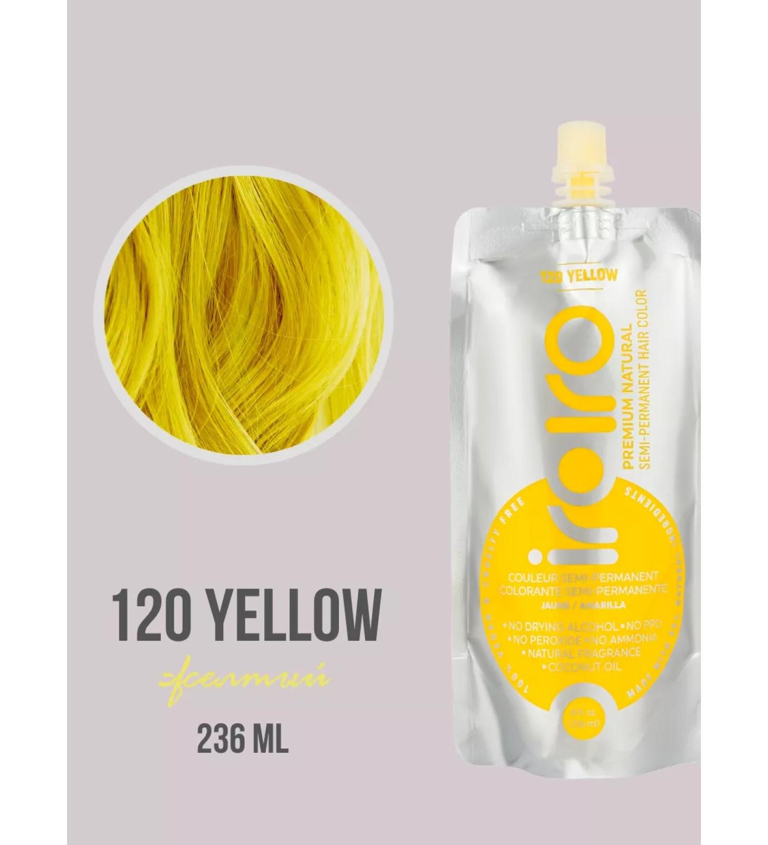 IROIRO Direct action pigment yellow 120 yellow hair dye - Buy Online on GoSupps.com