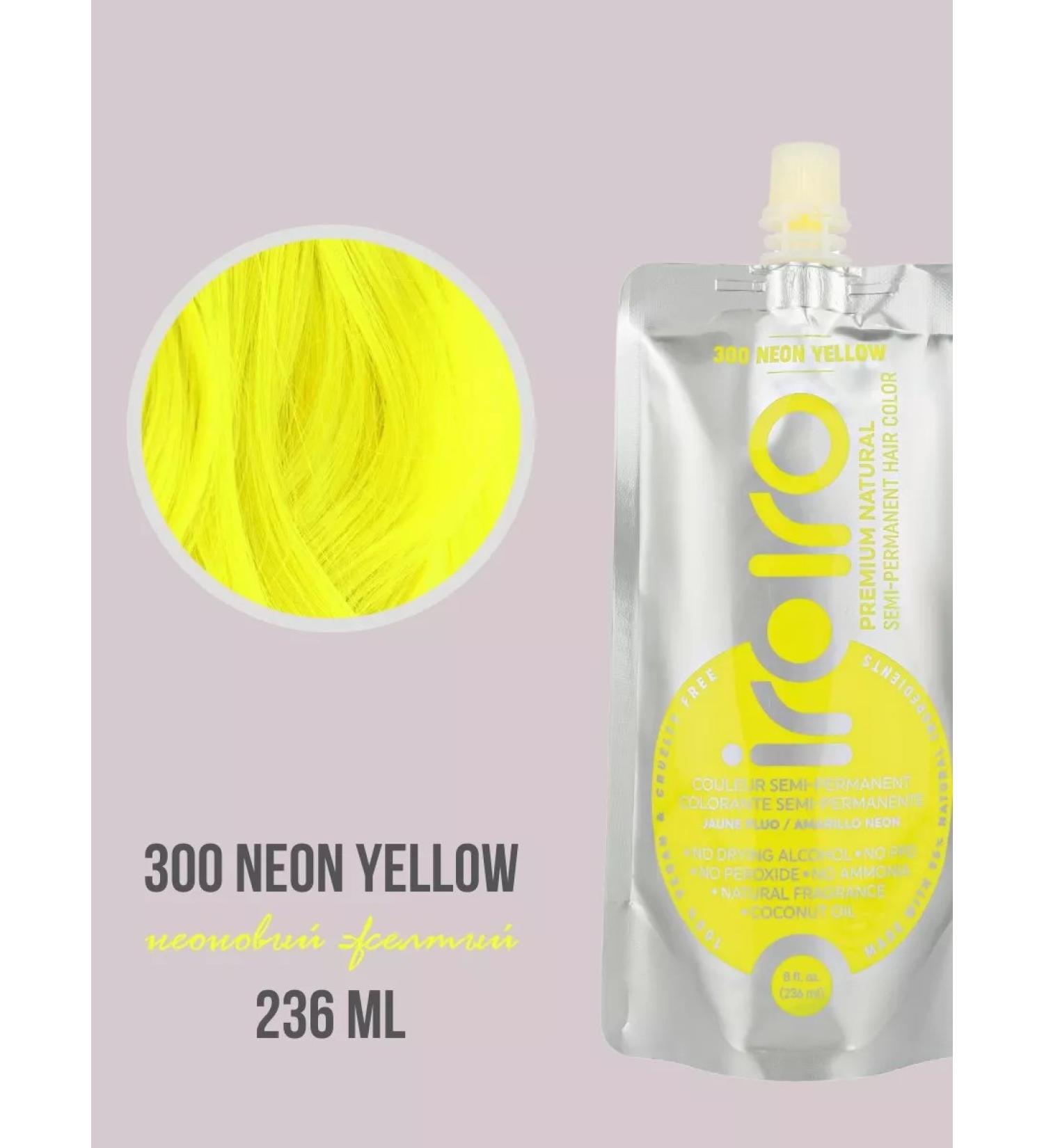 IROIRO Direct -action pigment yellow 300 neon yellow neon - Buy Online on GoSupps.com